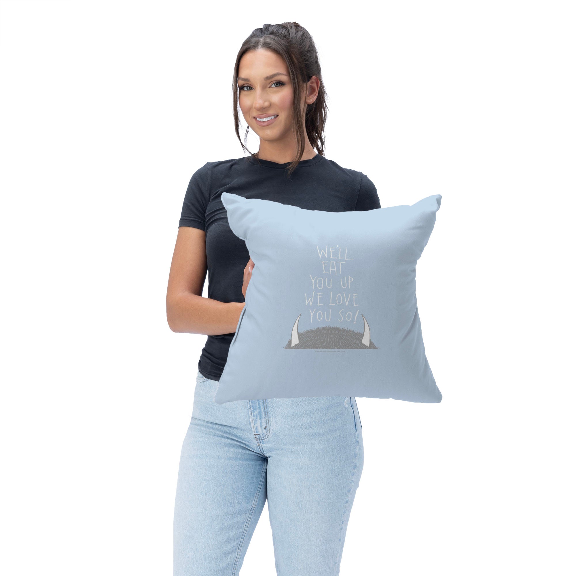 Warner Bros. Where the Wild Things Are Love you So Throw Pillow 18X18 Inches