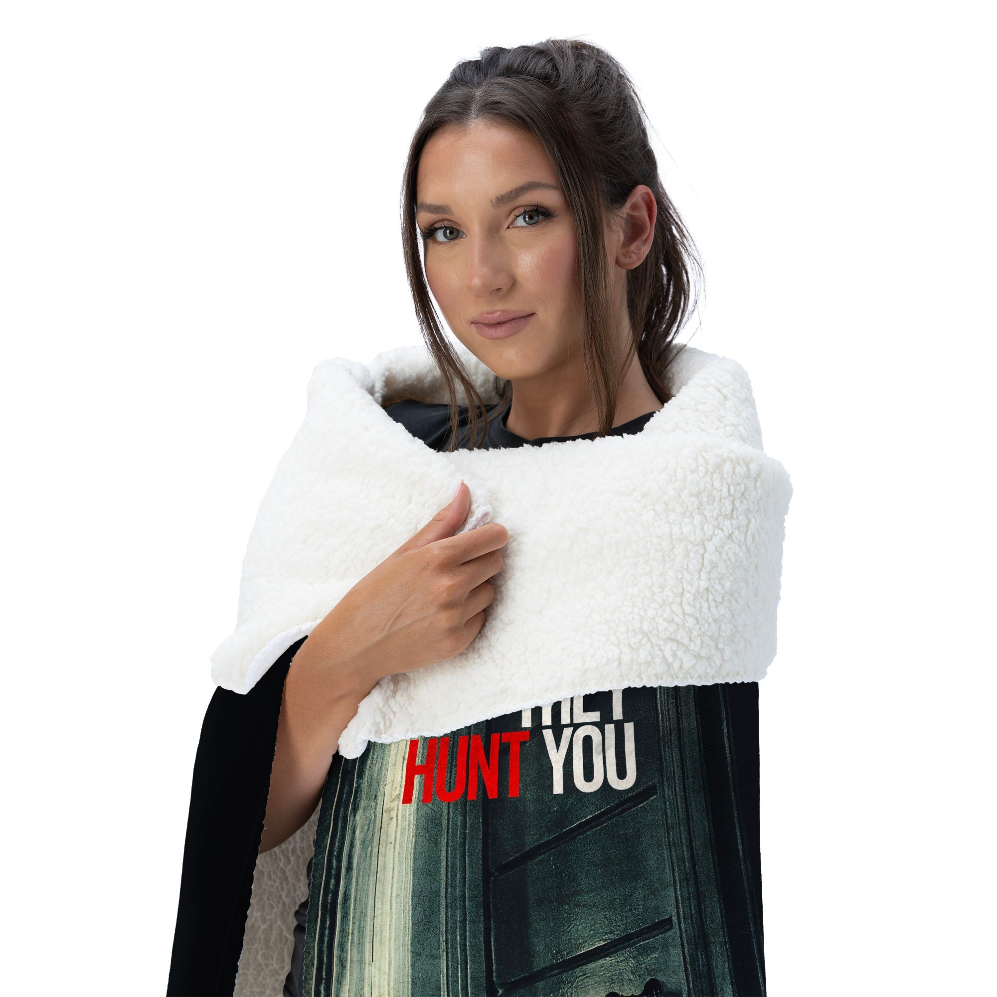 Paramount A Quiet Place Hiding Silk Touch Sherpa Throw Blanket 50X60 Inches