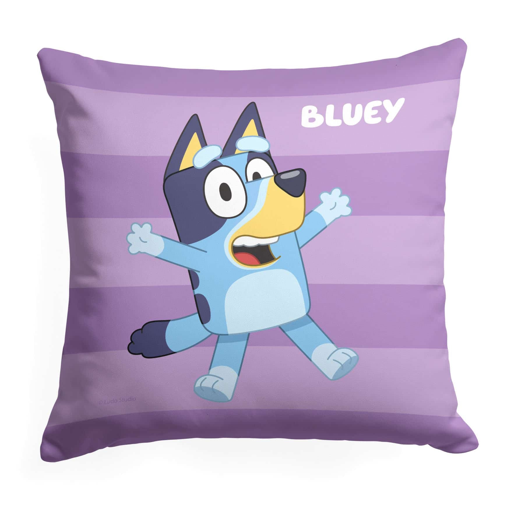 Bluey Roll Call Bluey Throw Pillow 18x18 Inches