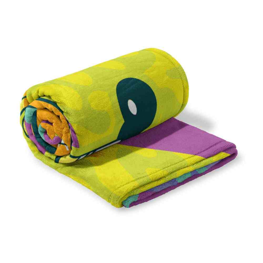 Nickelodeon Spongebob Squarepants Cool Bob Painting Silk Touch Throw Blanket 50x60 Inches