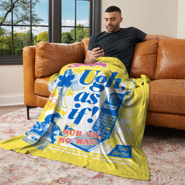 Paramount Clueless Ugh As If Silk Touch Throw Blanket 50X60 Inches