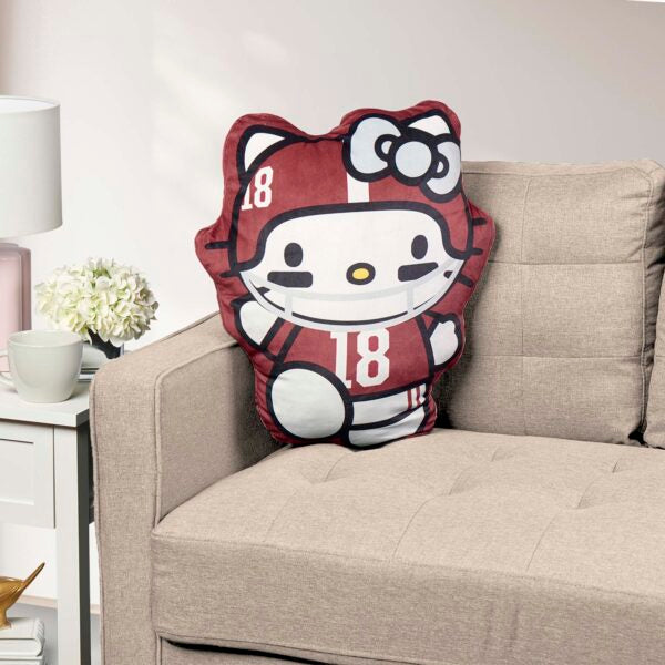 University of Alabama Crimson Tide Hello Kitty Football Player Small Cloud Pal 23 inches