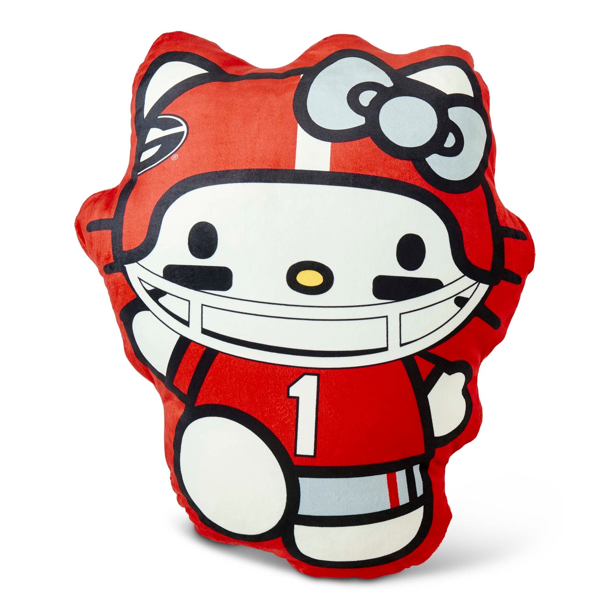 Georgia Bulldogs Hello Kitty Football Player Small Cloud Pal 23 inches