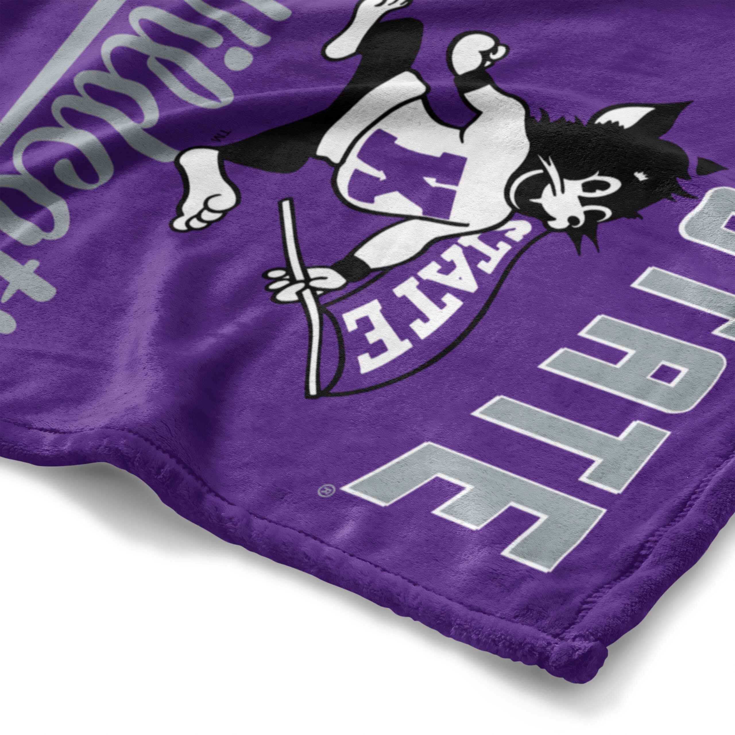 NCAA Kansas State Wildcats Alumni Silk Touch Throw Blanket 50x60 Inches