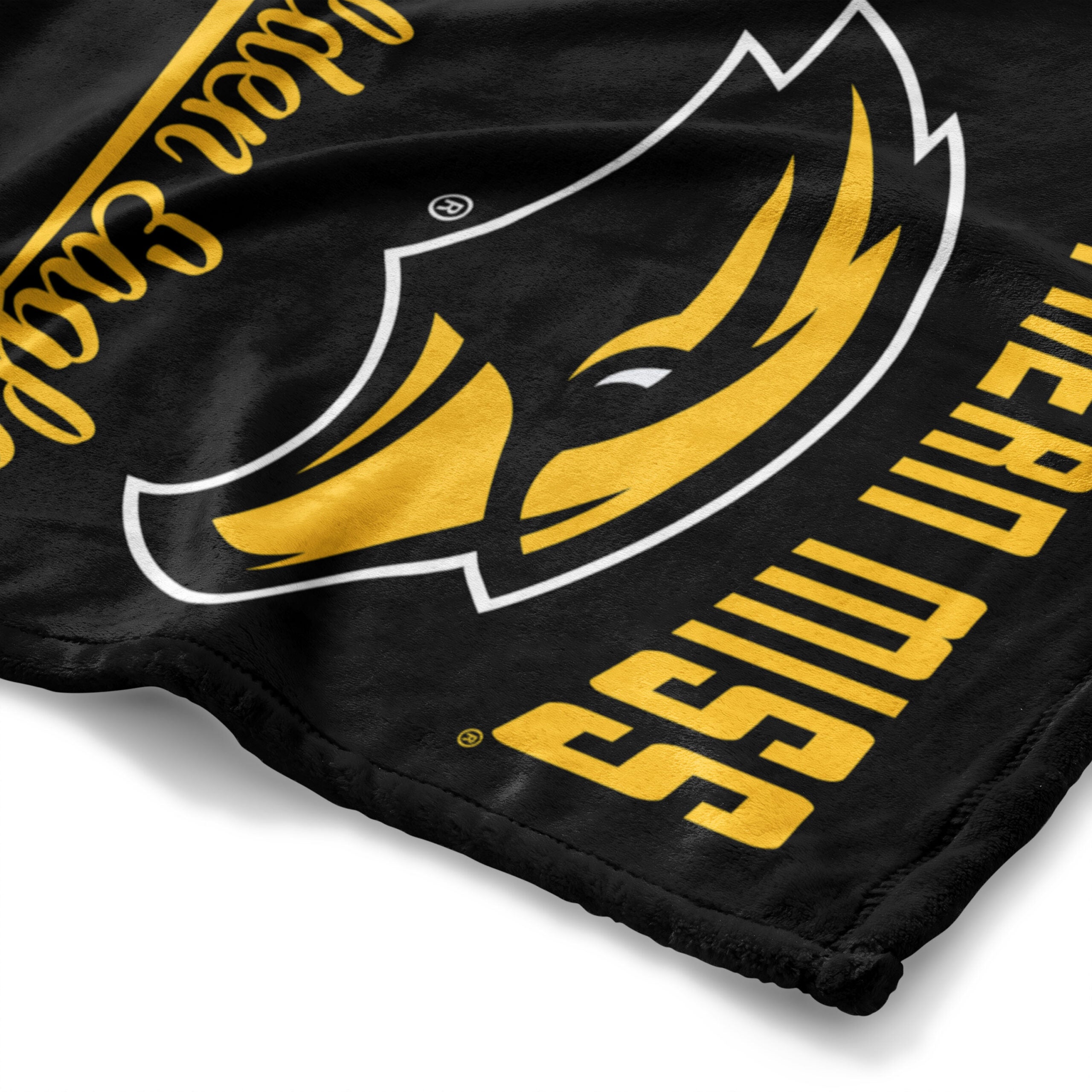 NCAA Southern Miss Golden Eagles Alumni Silk Touch Throw Blanket 50x60 Inches
