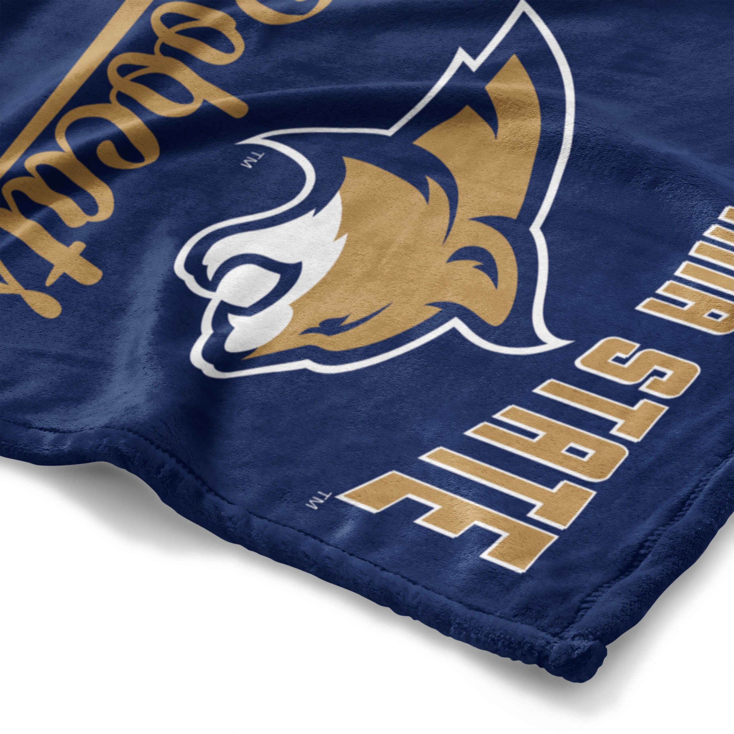 NCAA Montana State Bobcats Alumni Silk Touch Throw Blanket 50x60 Inches
