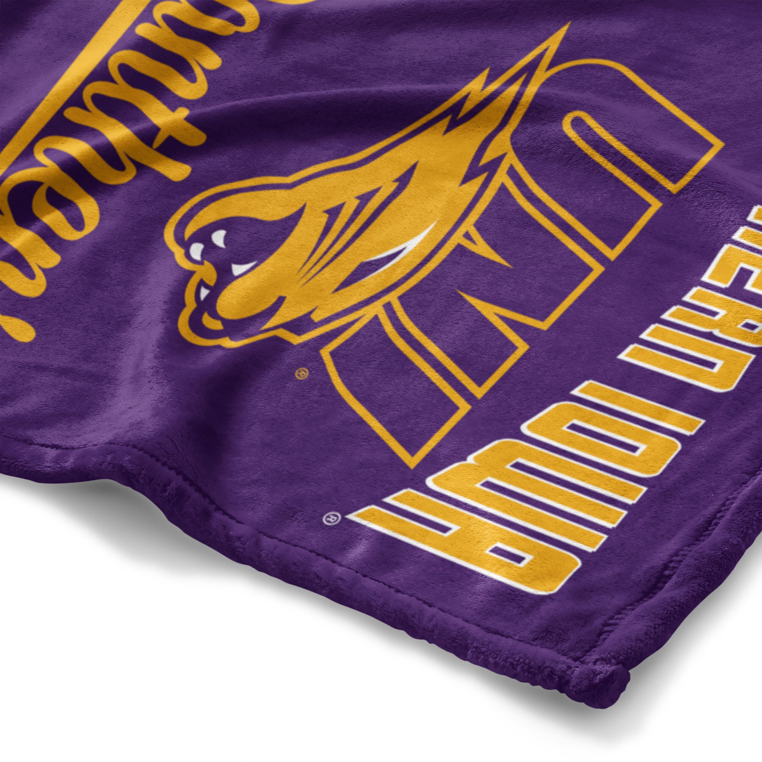 NCAA Northern Iowa Panthers Alumni Silk Touch Throw Blanket 50x60 Inches