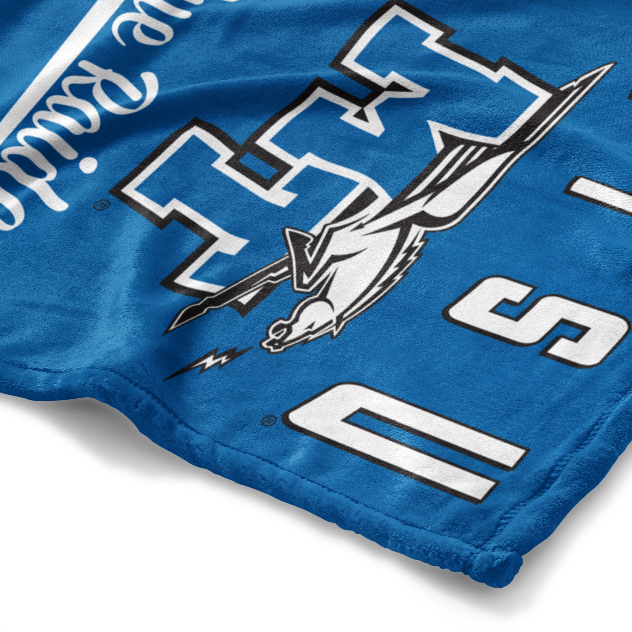 NCAA Middle Tennessee State Blue Raiders Alumni Silk Touch Throw Blanket 50x60 Inches