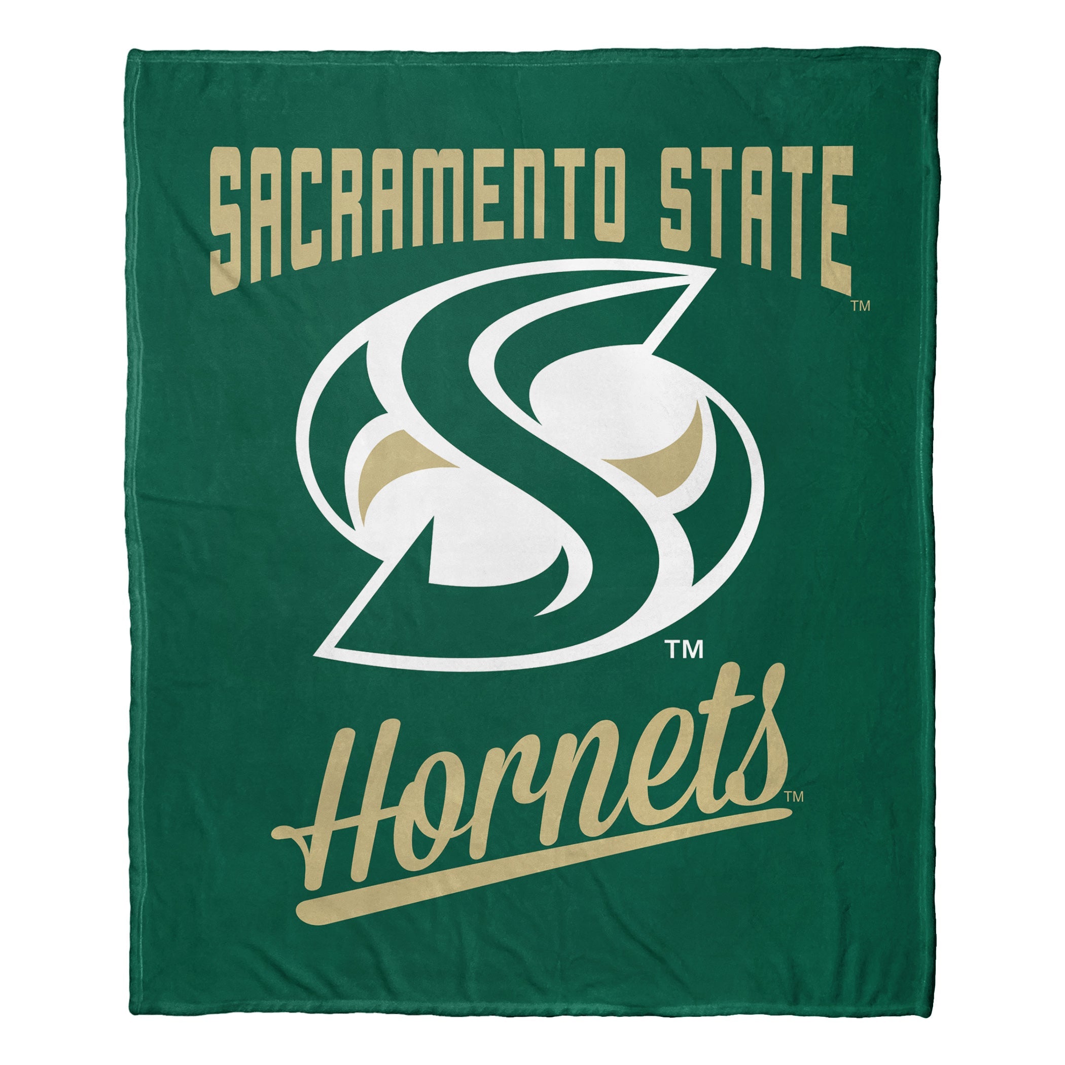 NCAA Sacramento State Hornets Alumni Silk Touch Throw Blanket 50x60 Inches