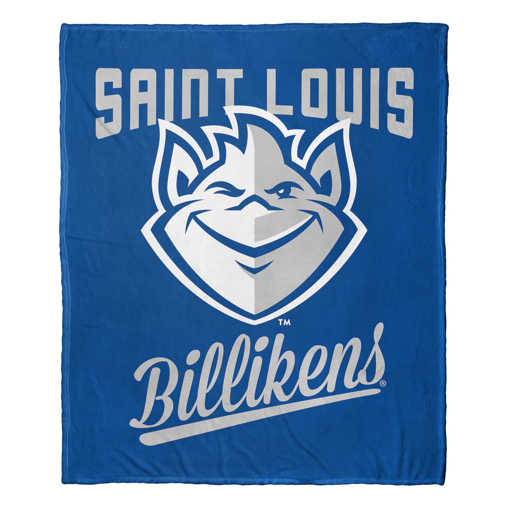 NCAA Saint Louis Billikens Alumni Silk Touch Throw Blanket 50x60 Inches