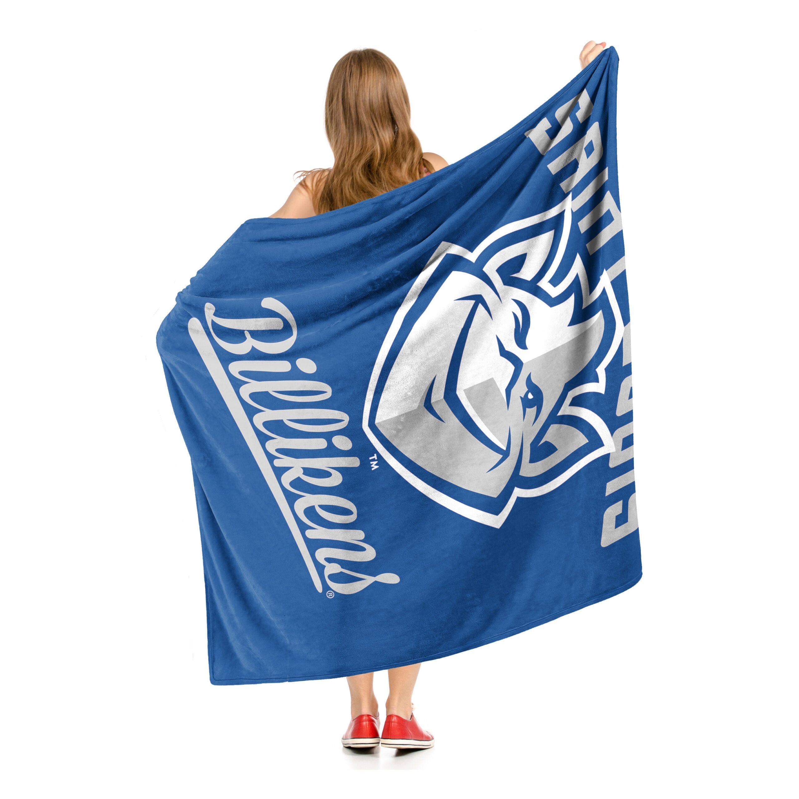 NCAA Saint Louis Billikens Alumni Silk Touch Throw Blanket 50x60 Inches