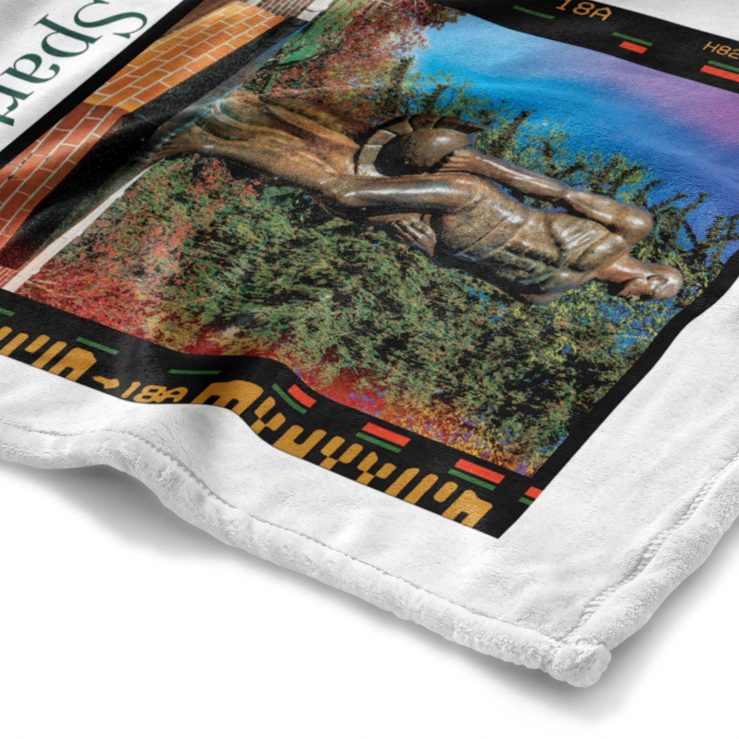 NCAA Campus Life Michigan State Spartans Silk Touch Throw Blanket 50x60 Inches
