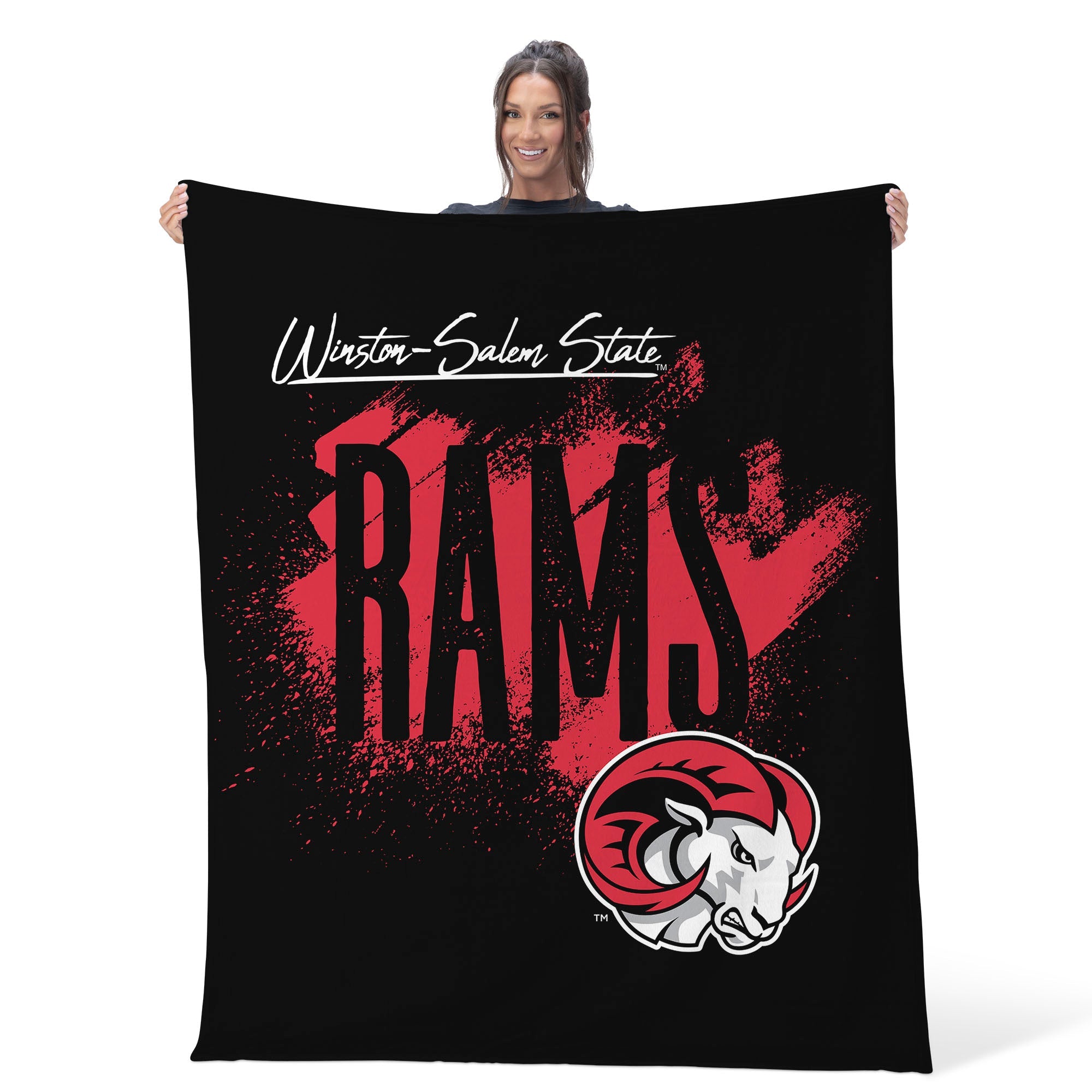 NCAA Winston-Salem State Tradition Silk Touch Throw Blanket 50?¡ª60 Inches