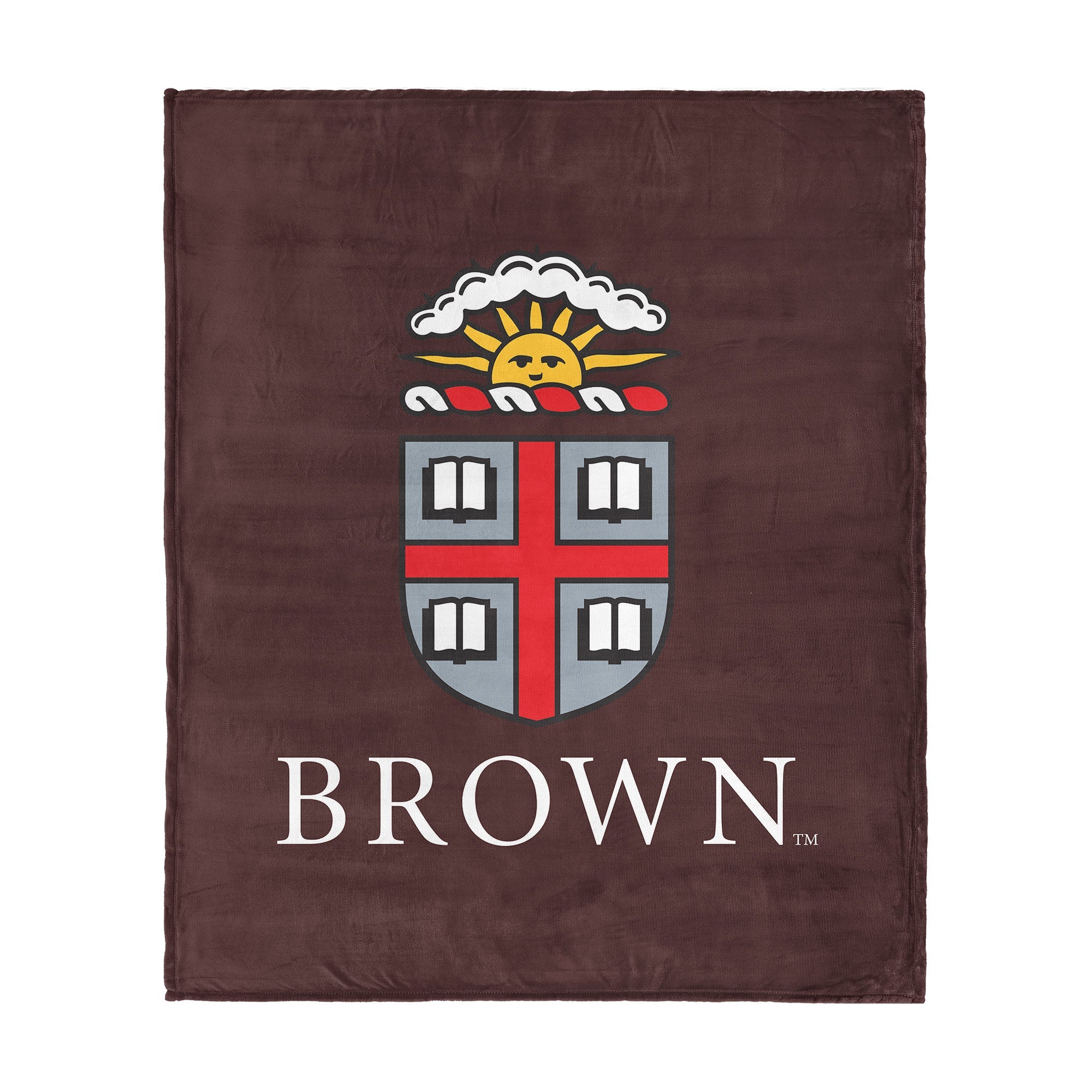 Brown University Bears NCAA Silk Touch Throw Blanket 50¡Á60 Inches