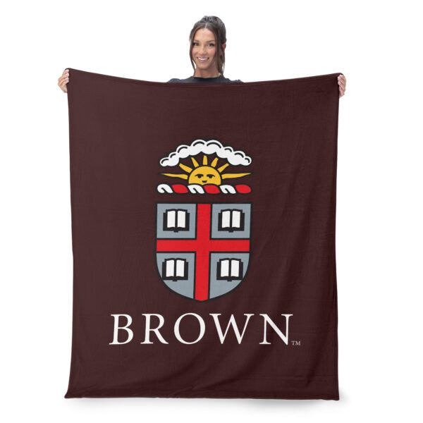 Brown University Bears NCAA Silk Touch Throw Blanket 50¡Á60 Inches