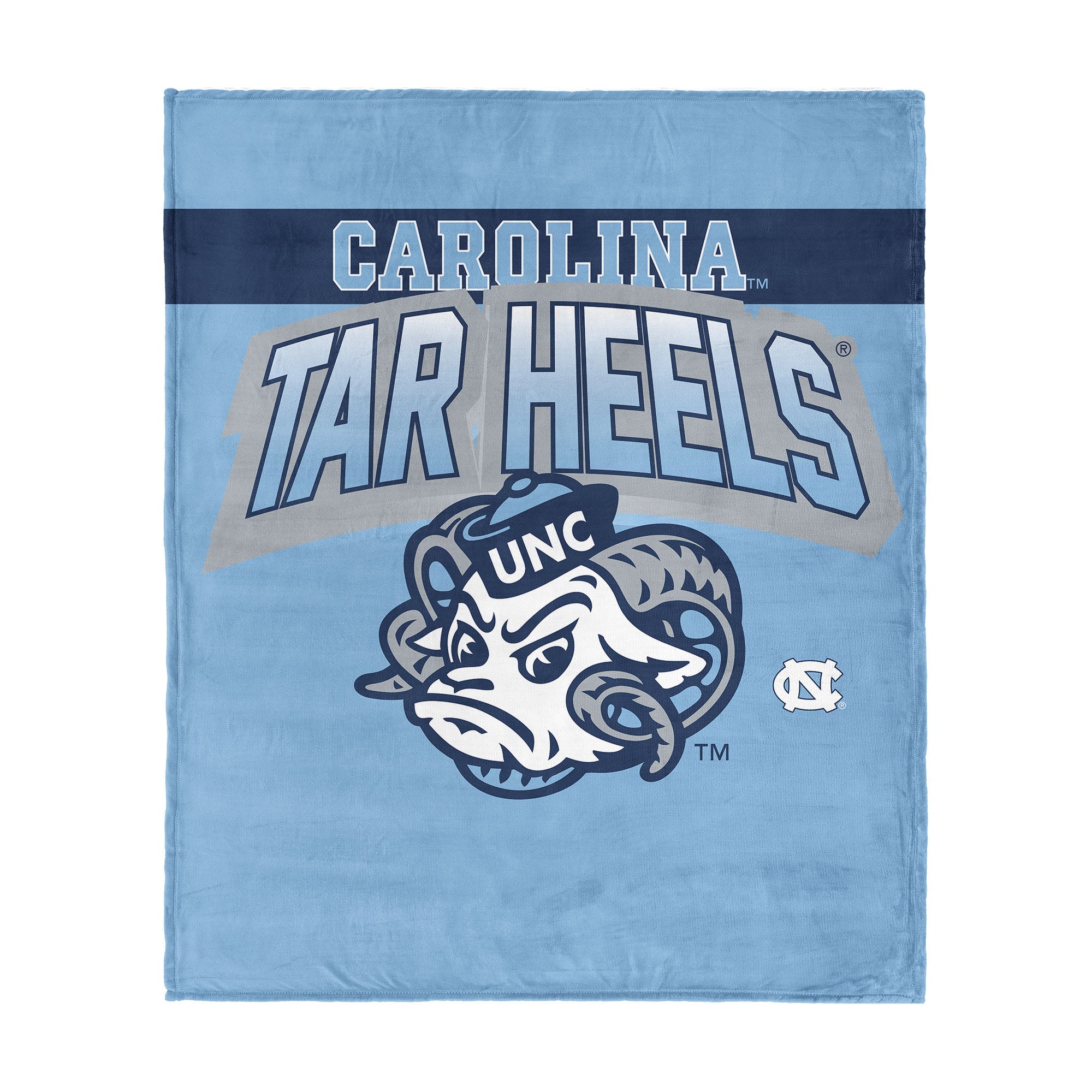 UNC Tar Heels Silk Touch throw Blanket 50x60 Inches