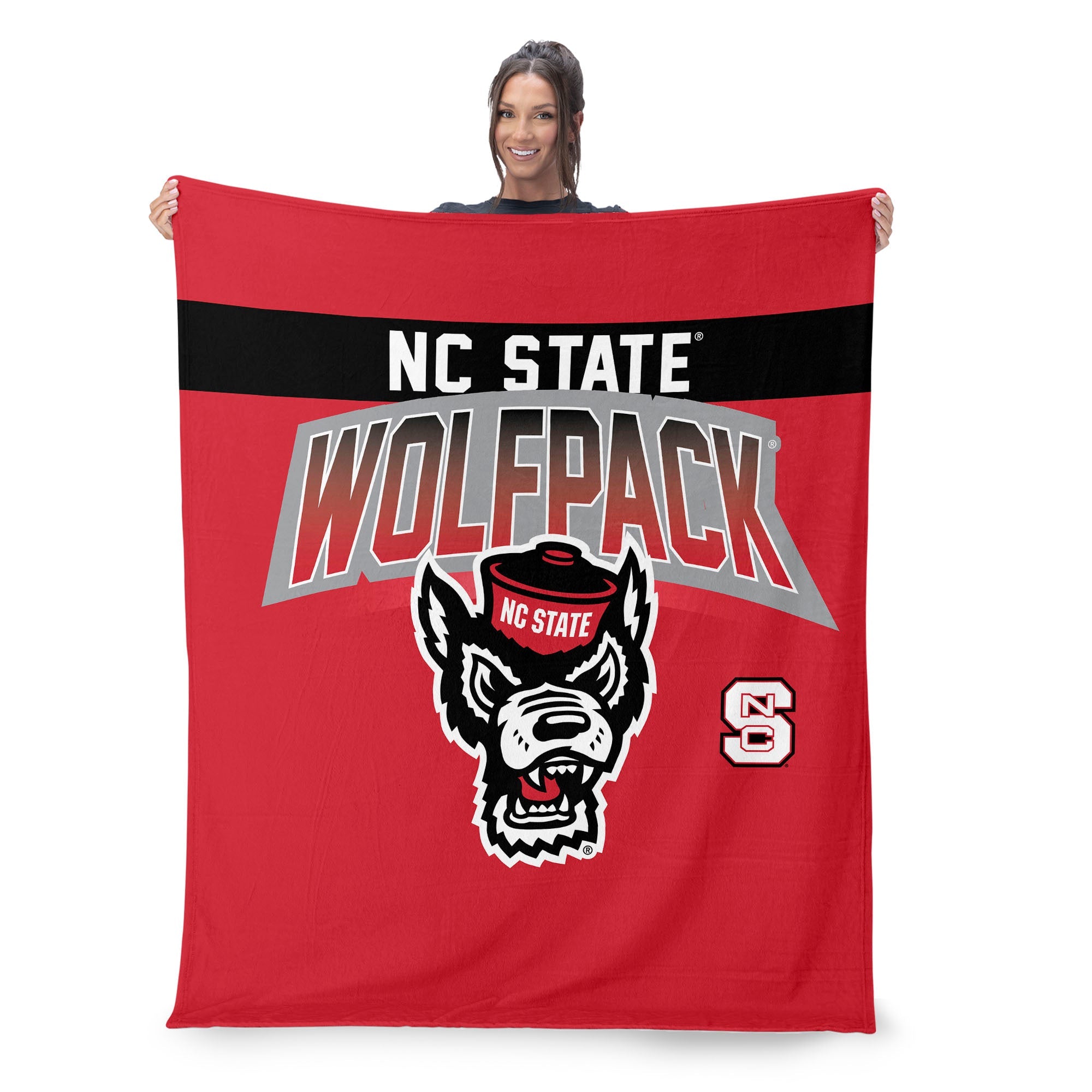 NC State Wolfpack Silk Touch Throw Blanket 50x60 Inches