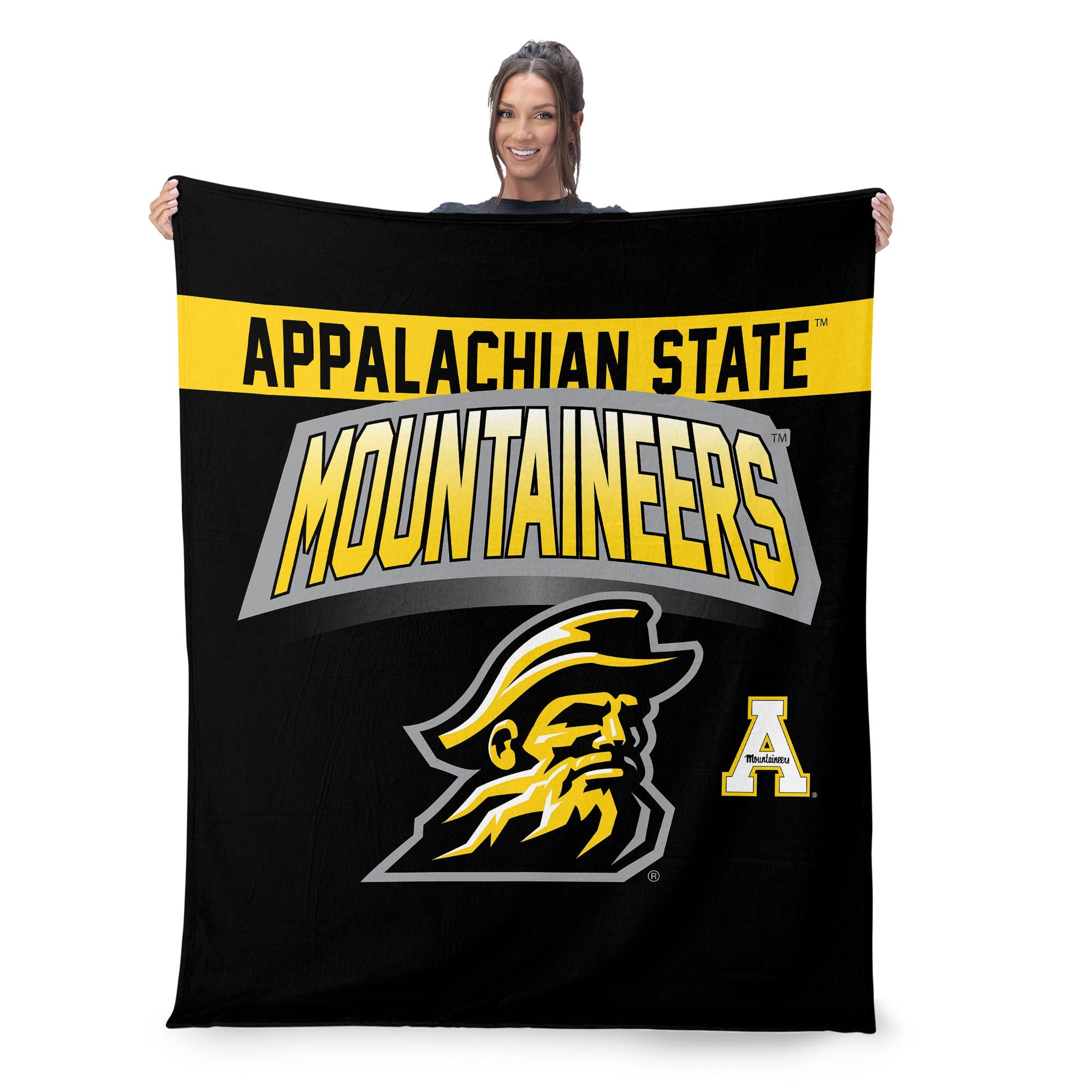 Appalachian State Mountaineers Silk Touch Throw Blanket 50x60 Inches