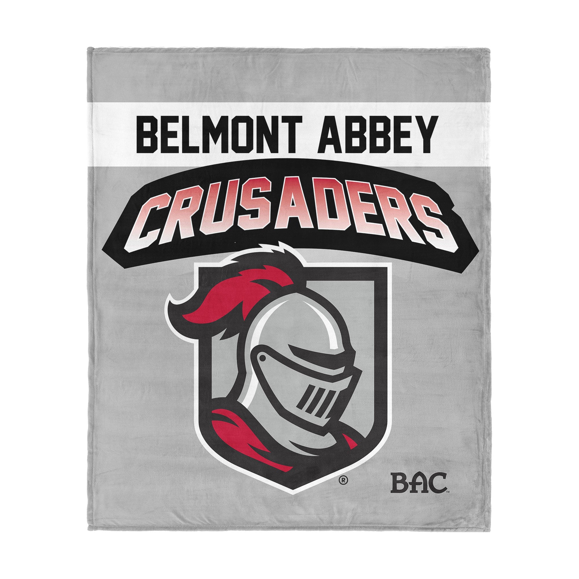Belmont Abbey Crusaders Silk Touch Throw Blanket 50x60 Inches