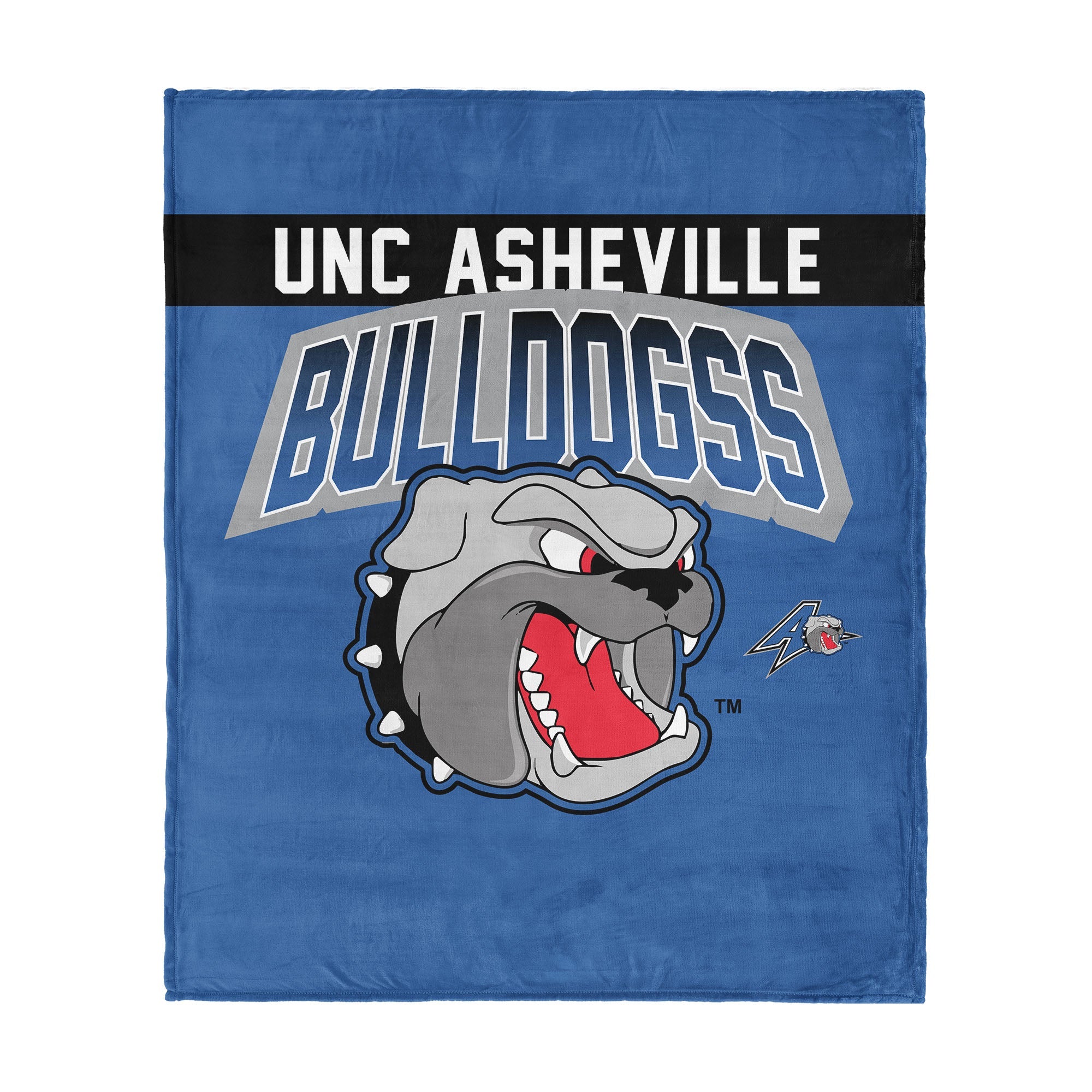 UNC Asheville Bulldogs Silk Touch Throw Blanket 50x60 Inches