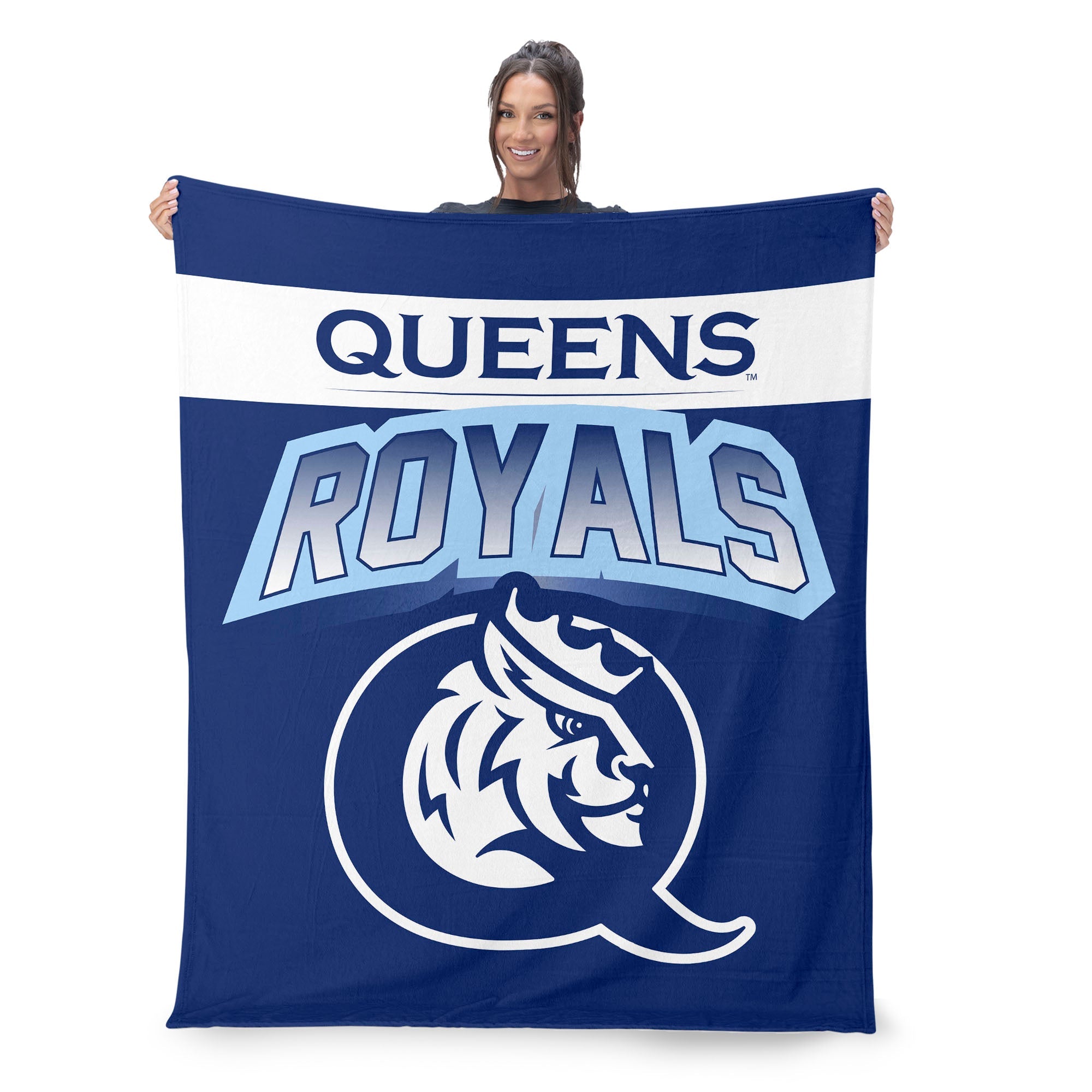 Queens Royals Silk Touch Throw Blanket 50x60 Inches