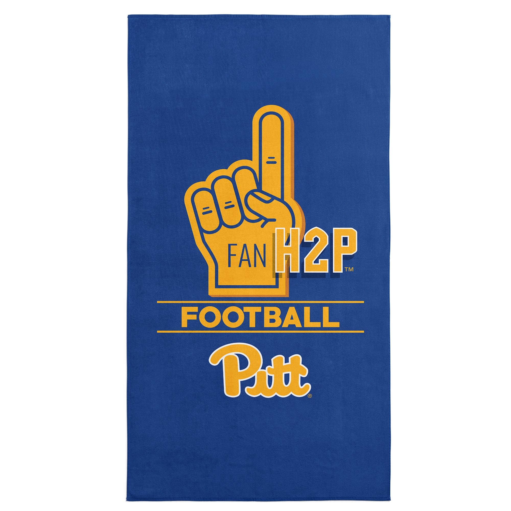 NCAA Pittsburgh Panthers Number 1 Fan Beach Towel 30x60 Inches