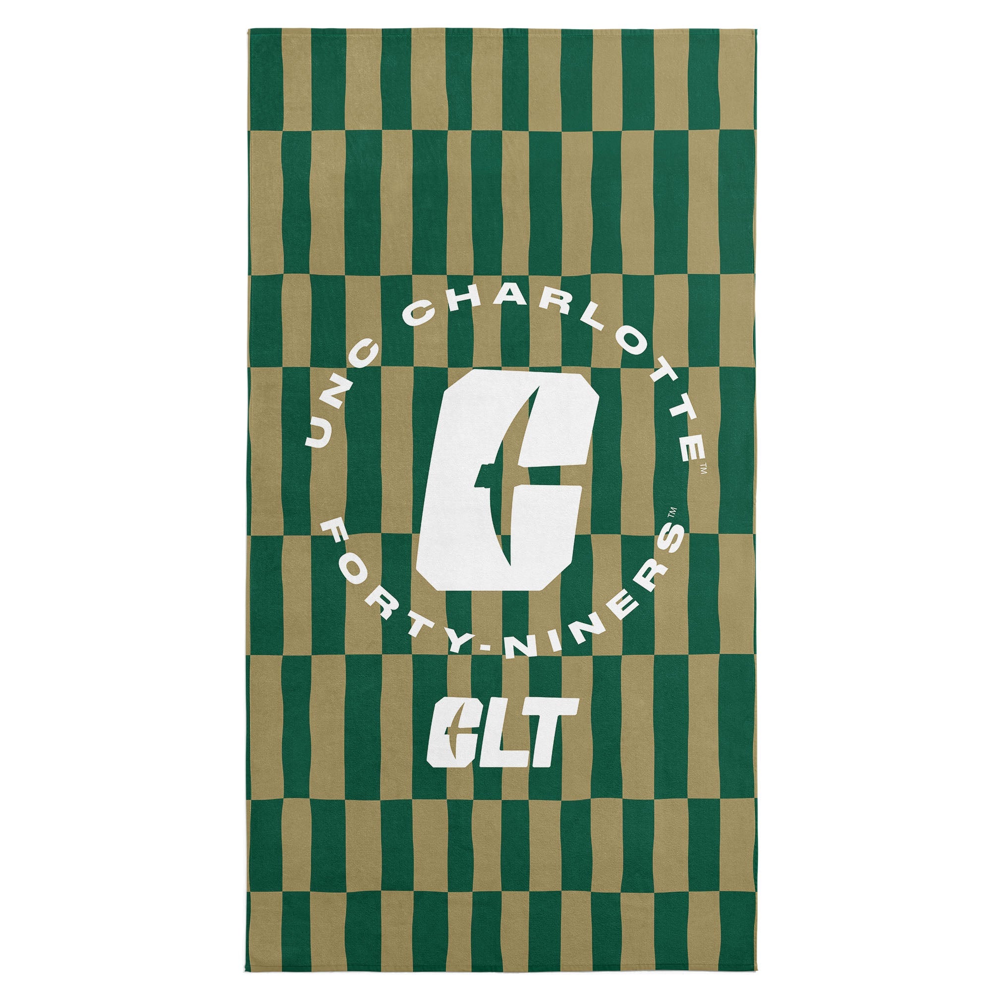 UNC Charlotte 49ers Beach Towel 30x60 Inches