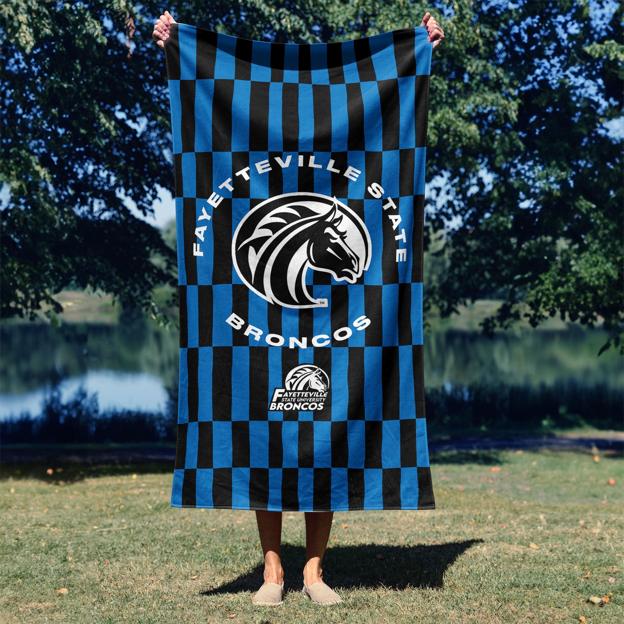 Fayetteville State Broncos Beach Towel 30x60 Inches