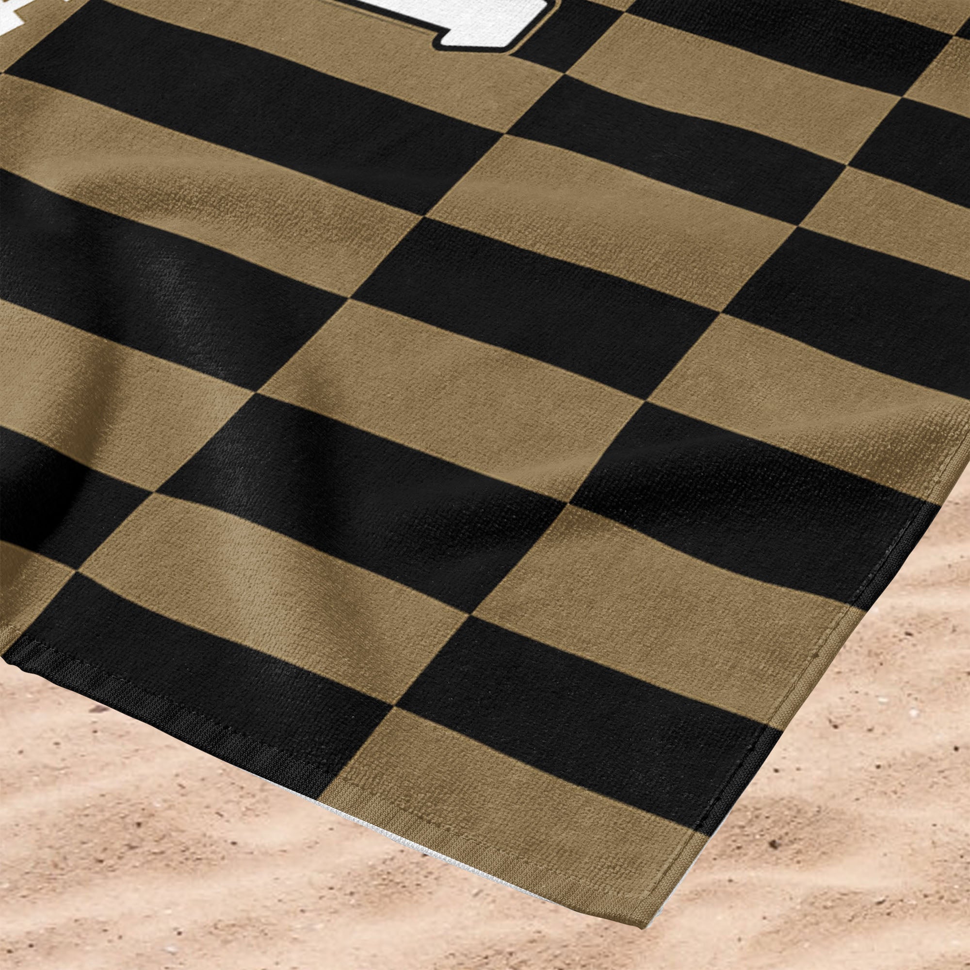 UNC Pembroke Braves Beach Towel 30x60 Inches