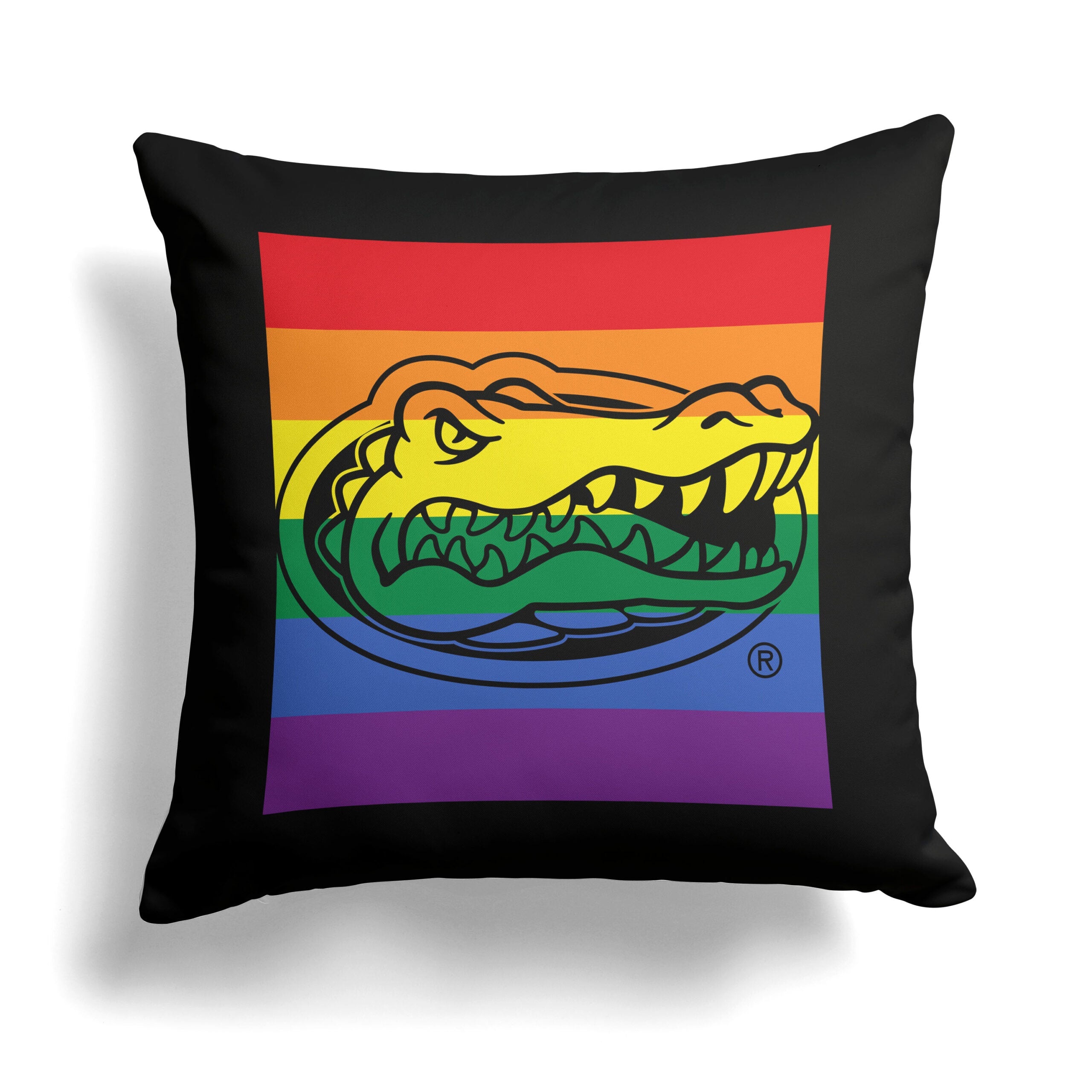 NCAA Florida Gators Pride Series Throw Pillow 18x18 Inches