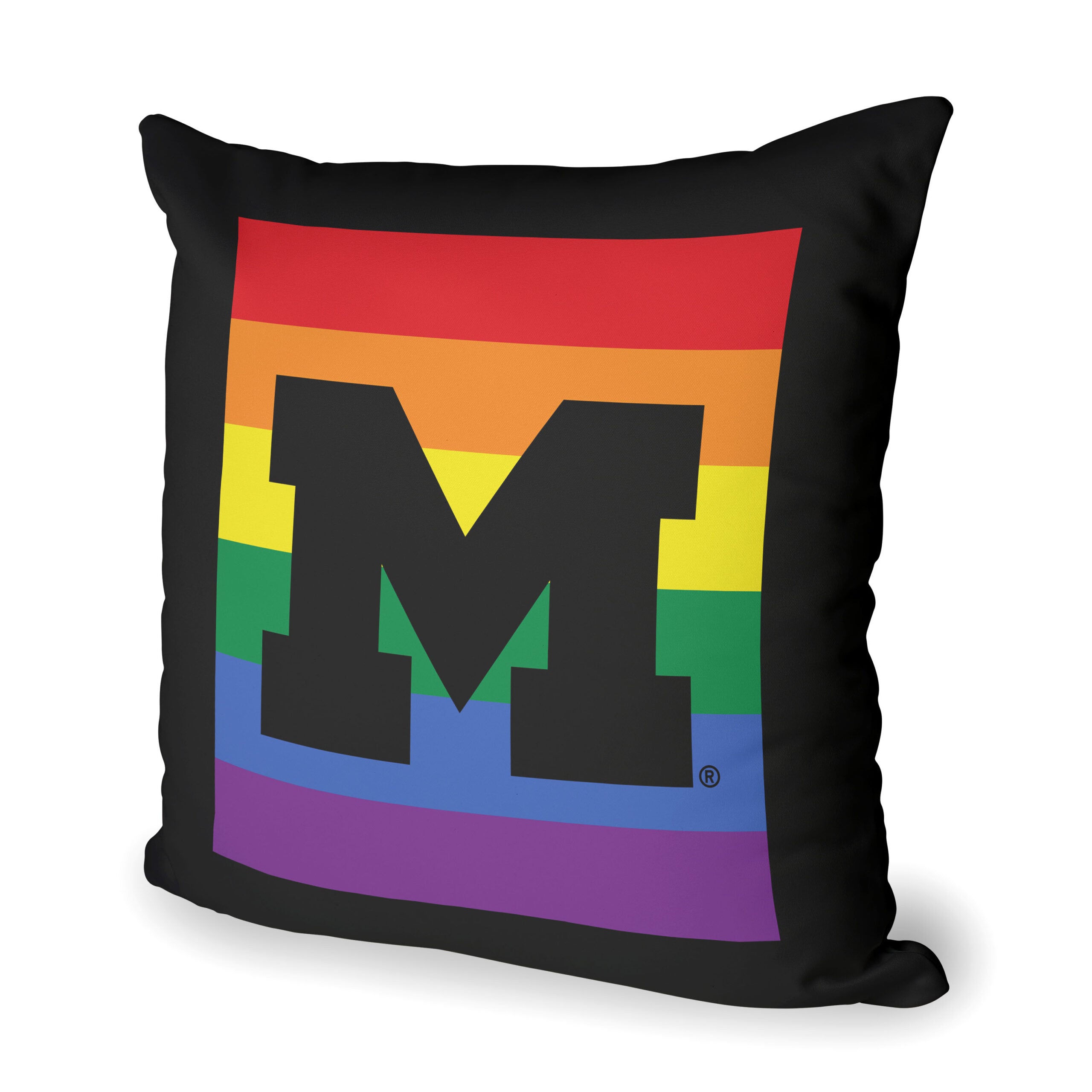 NCAA Michigan Wolverines Pride Series Throw Pillow 18x18 Inches