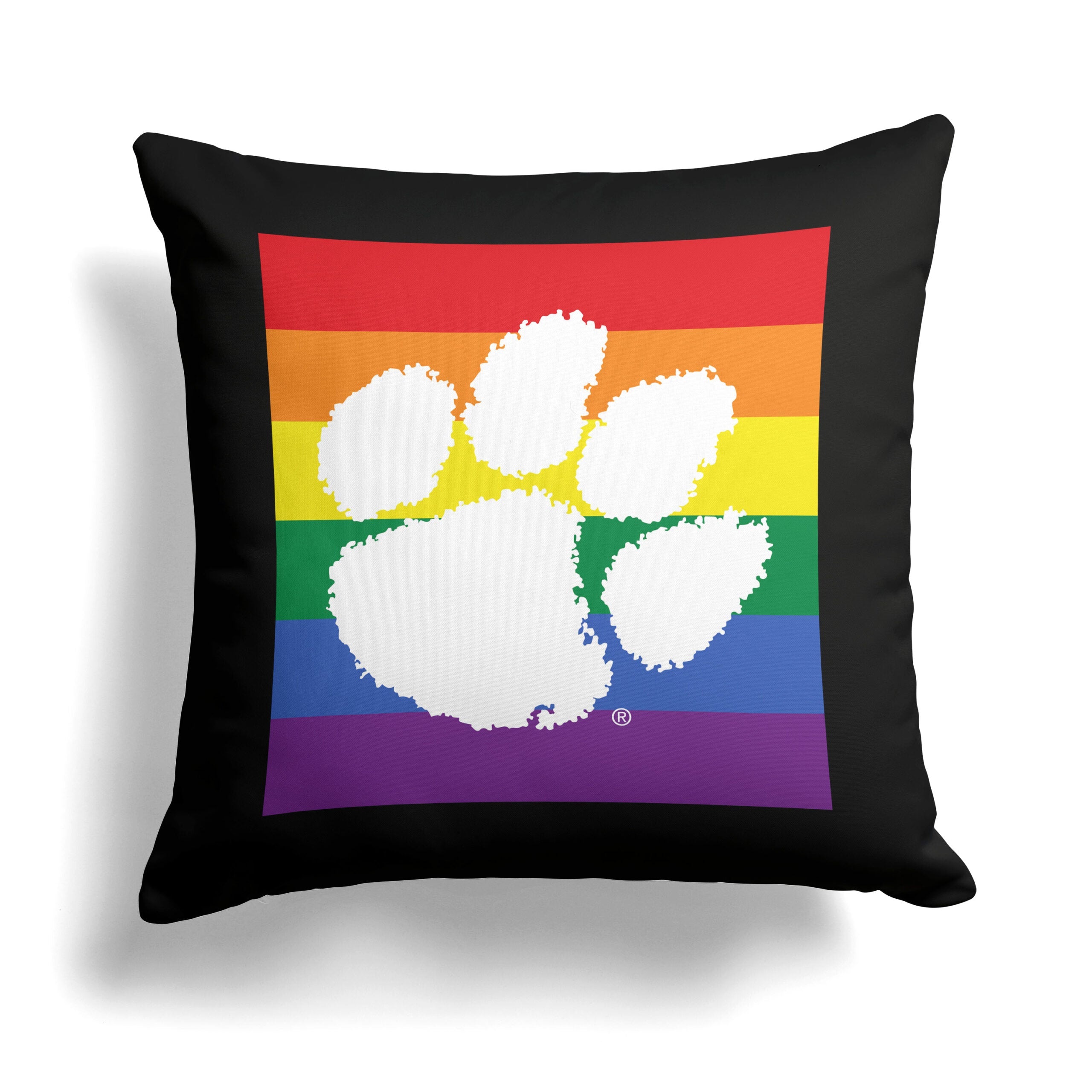 NCAA Clemson Tigers Pride Series Throw Pillow 18x18 Inches