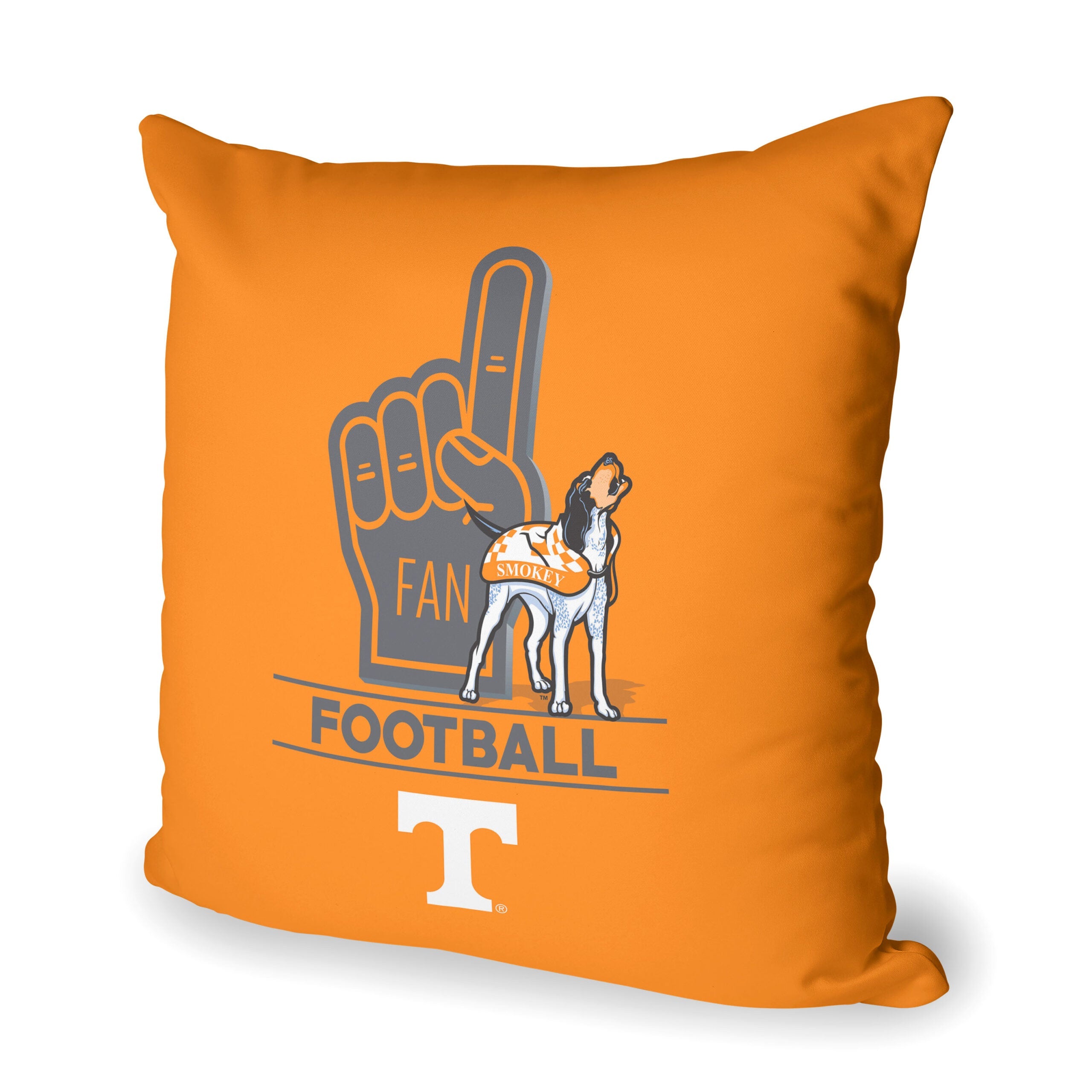 NCAA Tennessee Volunteers Number 1 Fan Throw Pillow 18x18