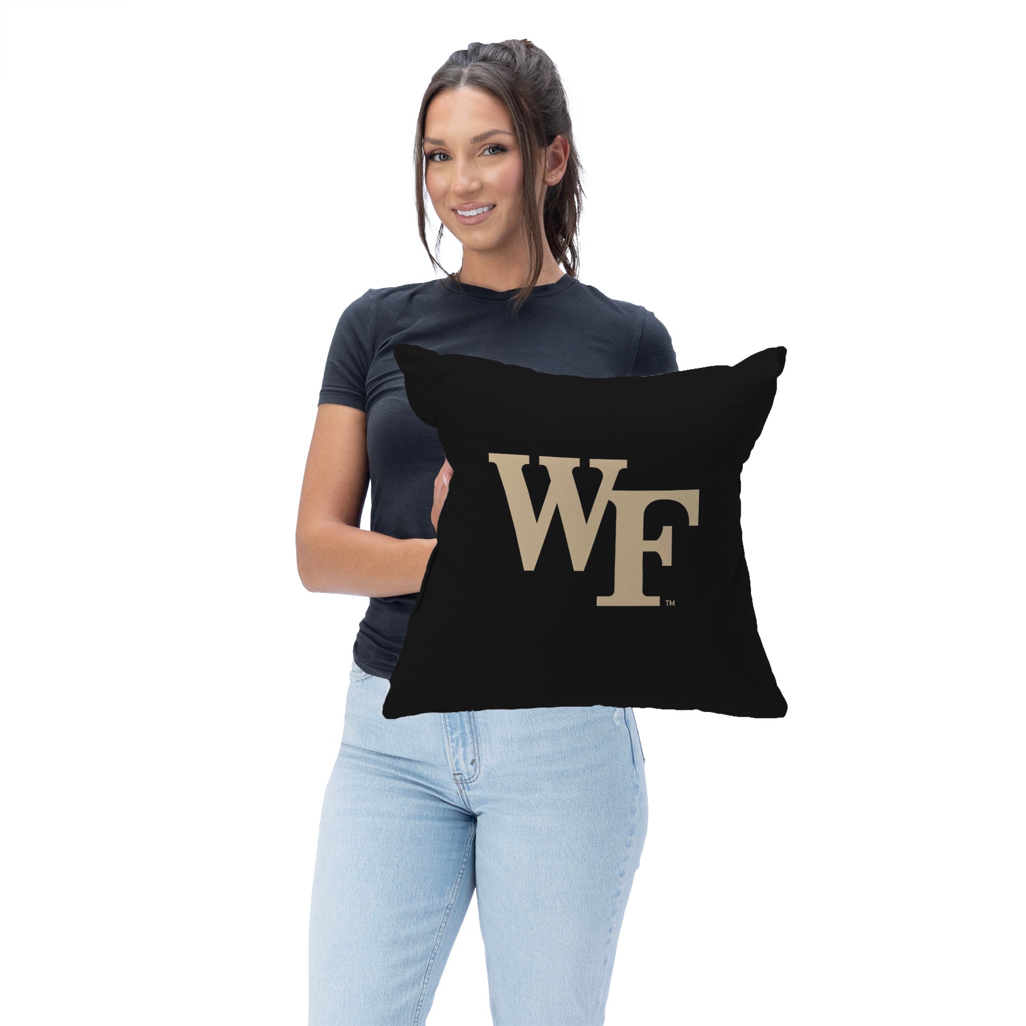 Wake Forest Demon Deacons Throw Pillow 18x18 Inches