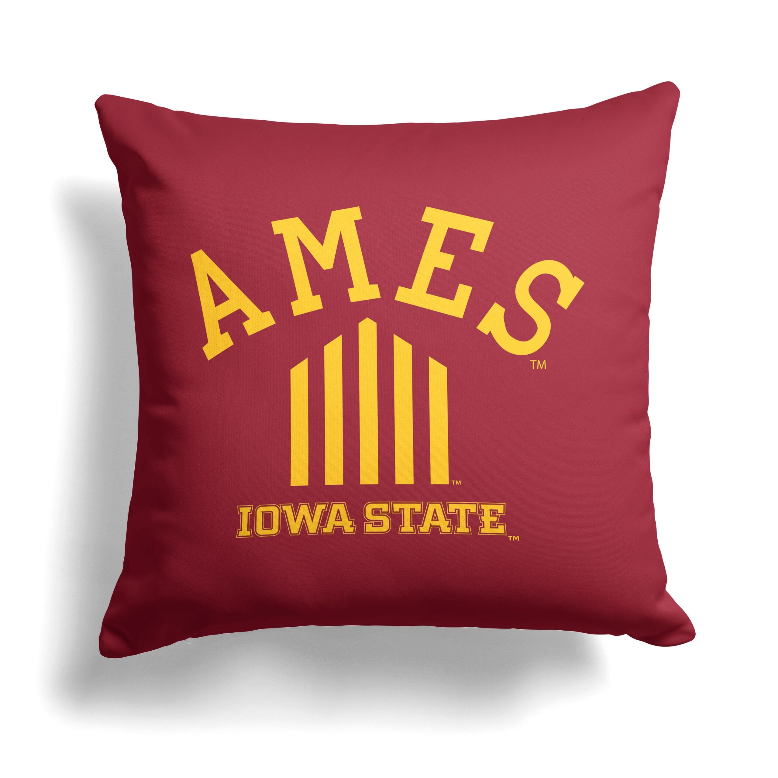 NCAA Ames Legacy Iowa State Cyclones Throw Pillow 18x18 Inches