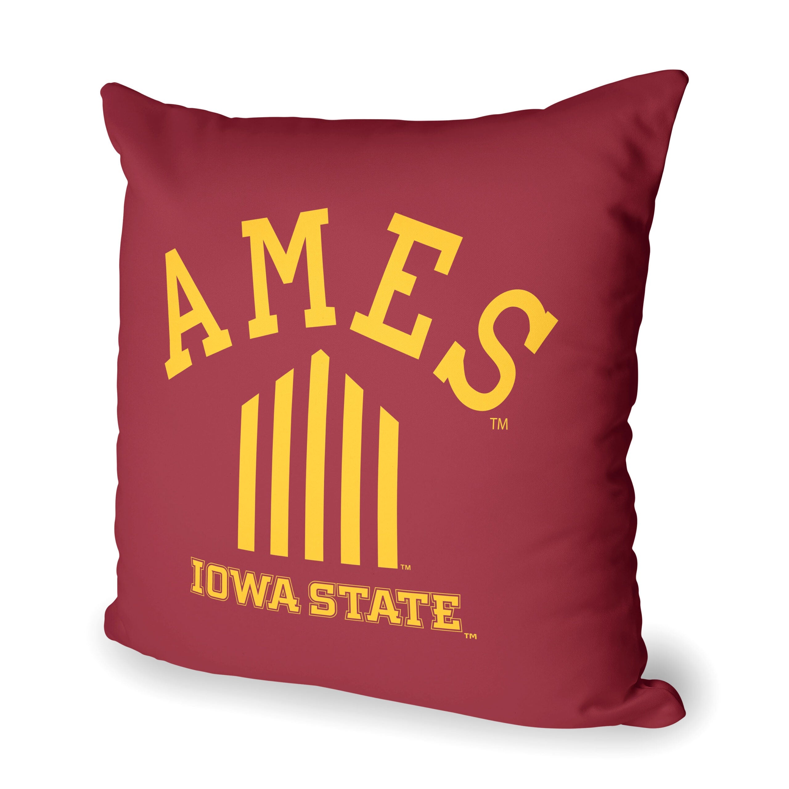 NCAA Ames Legacy Iowa State Cyclones Throw Pillow 18x18 Inches