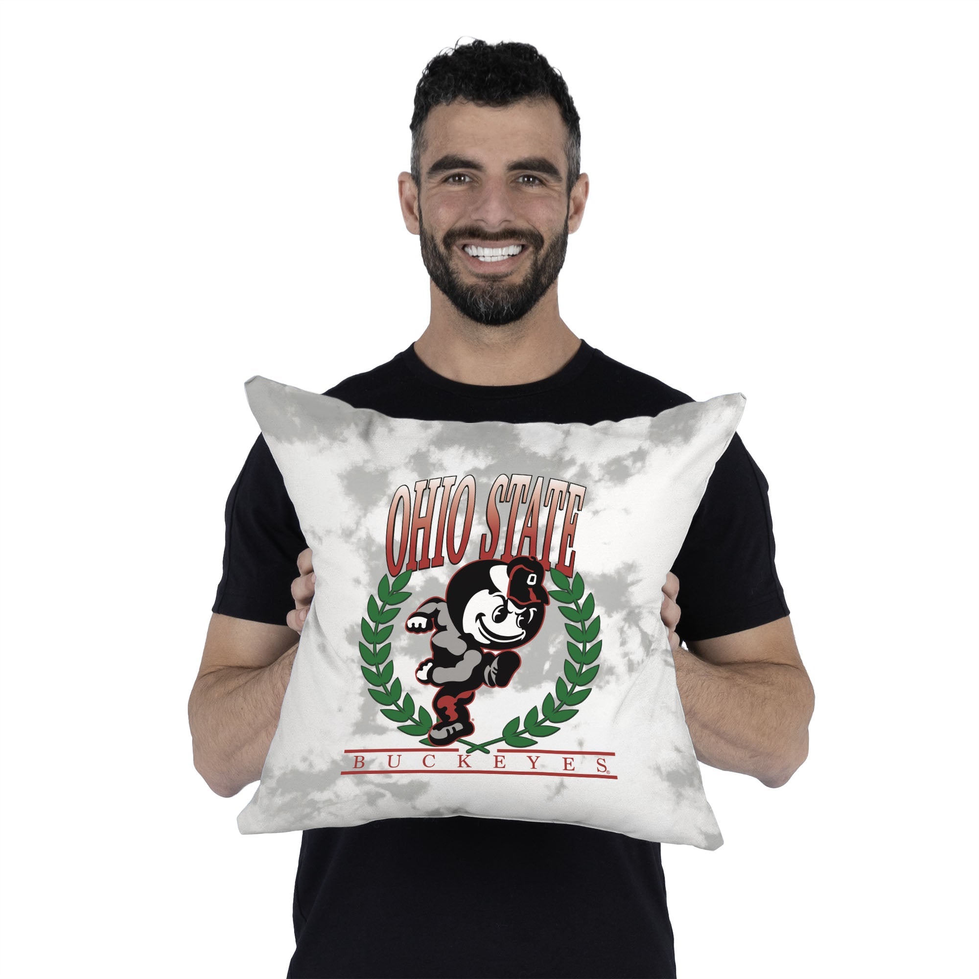 NCAA Ohio State Hipster Throw Pillow 18X18