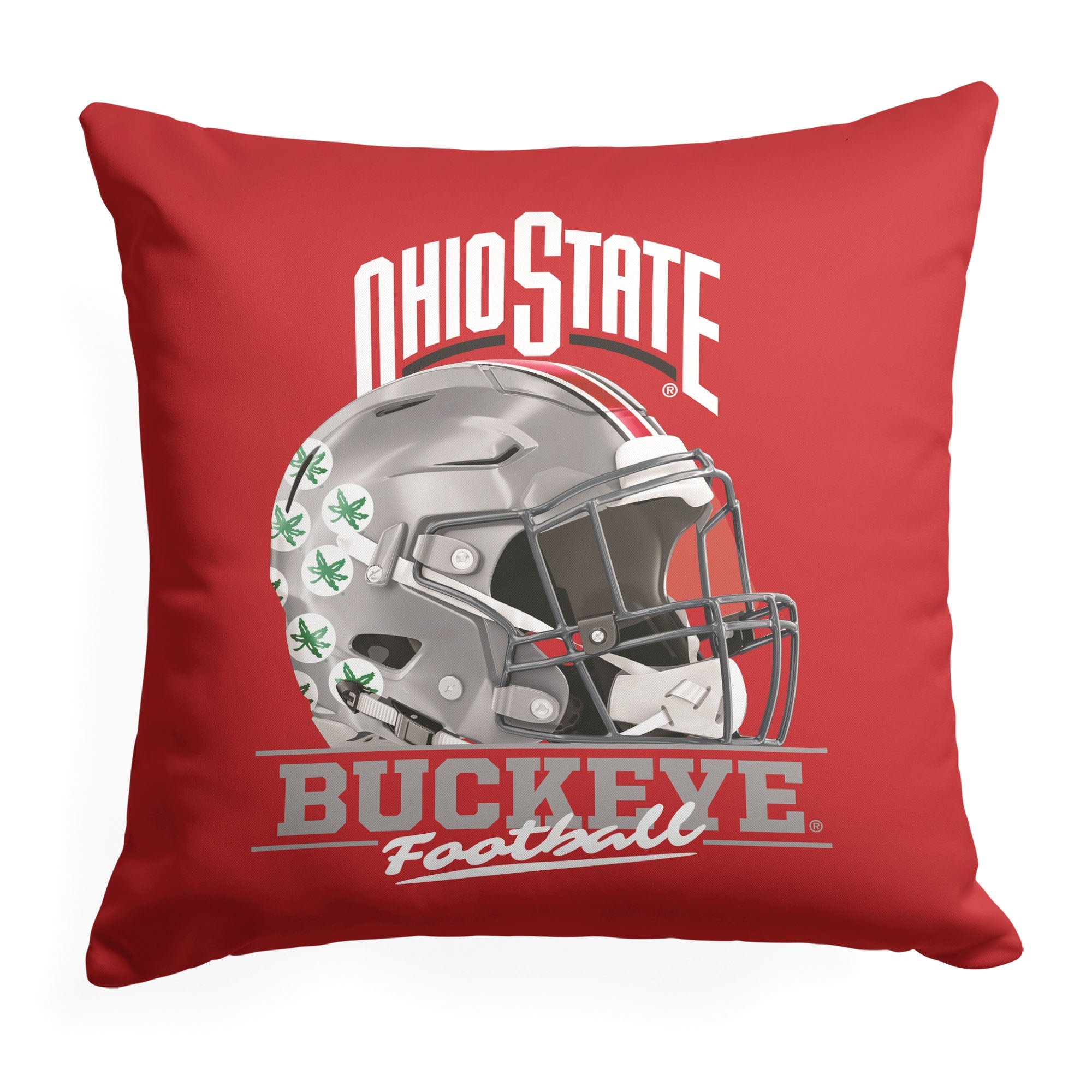 NCAA Ohio State Football Throw Pillow 18X18