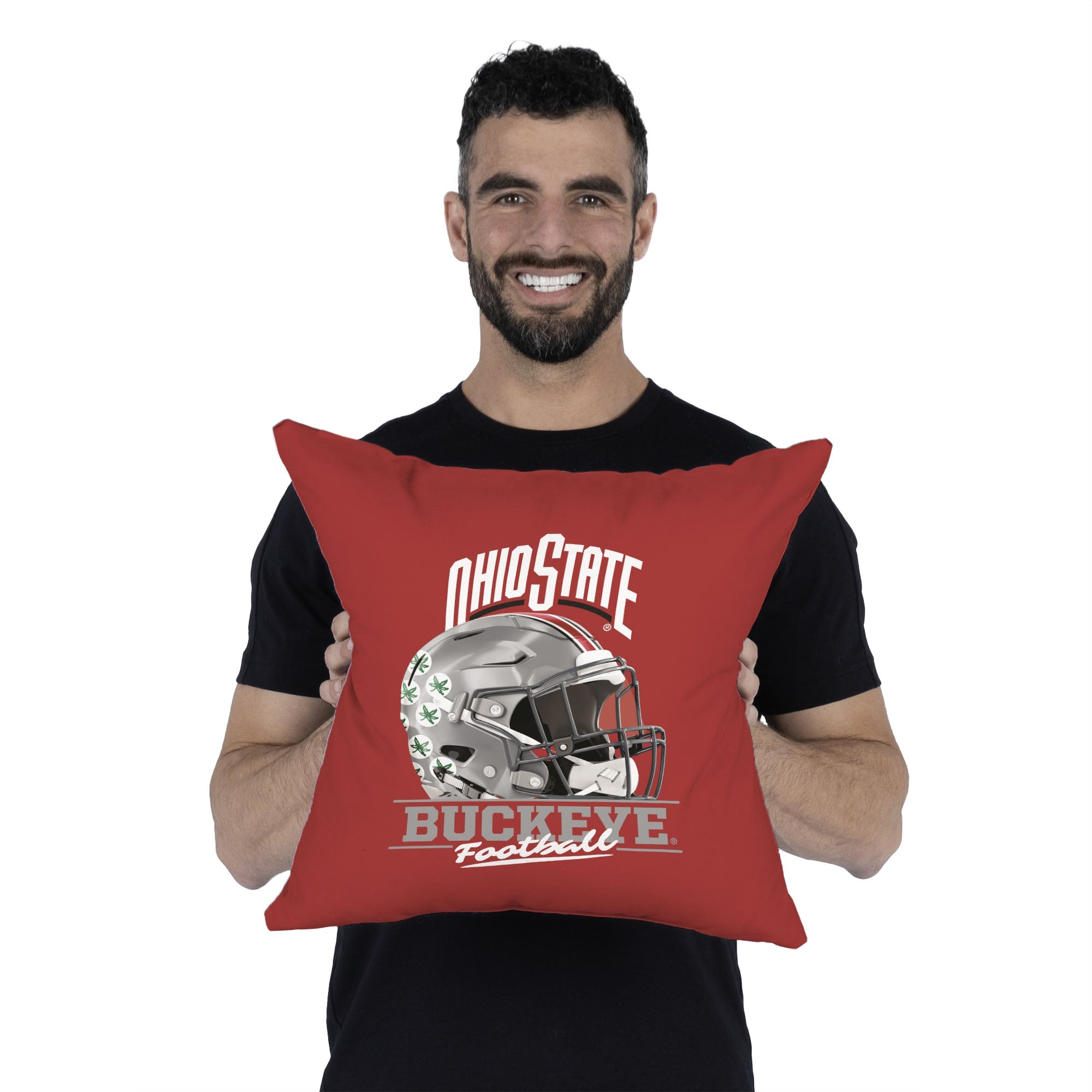 NCAA Ohio State Football Throw Pillow 18X18