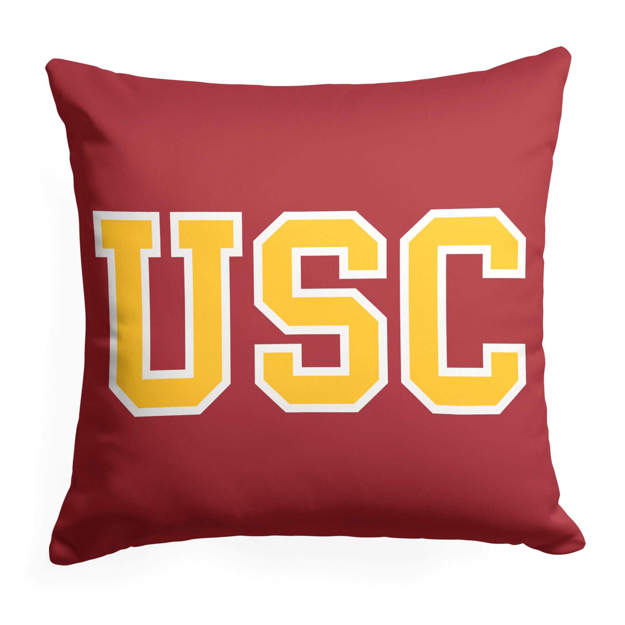 NCAA USC Campus Crawl Throw Pillow 18X18
