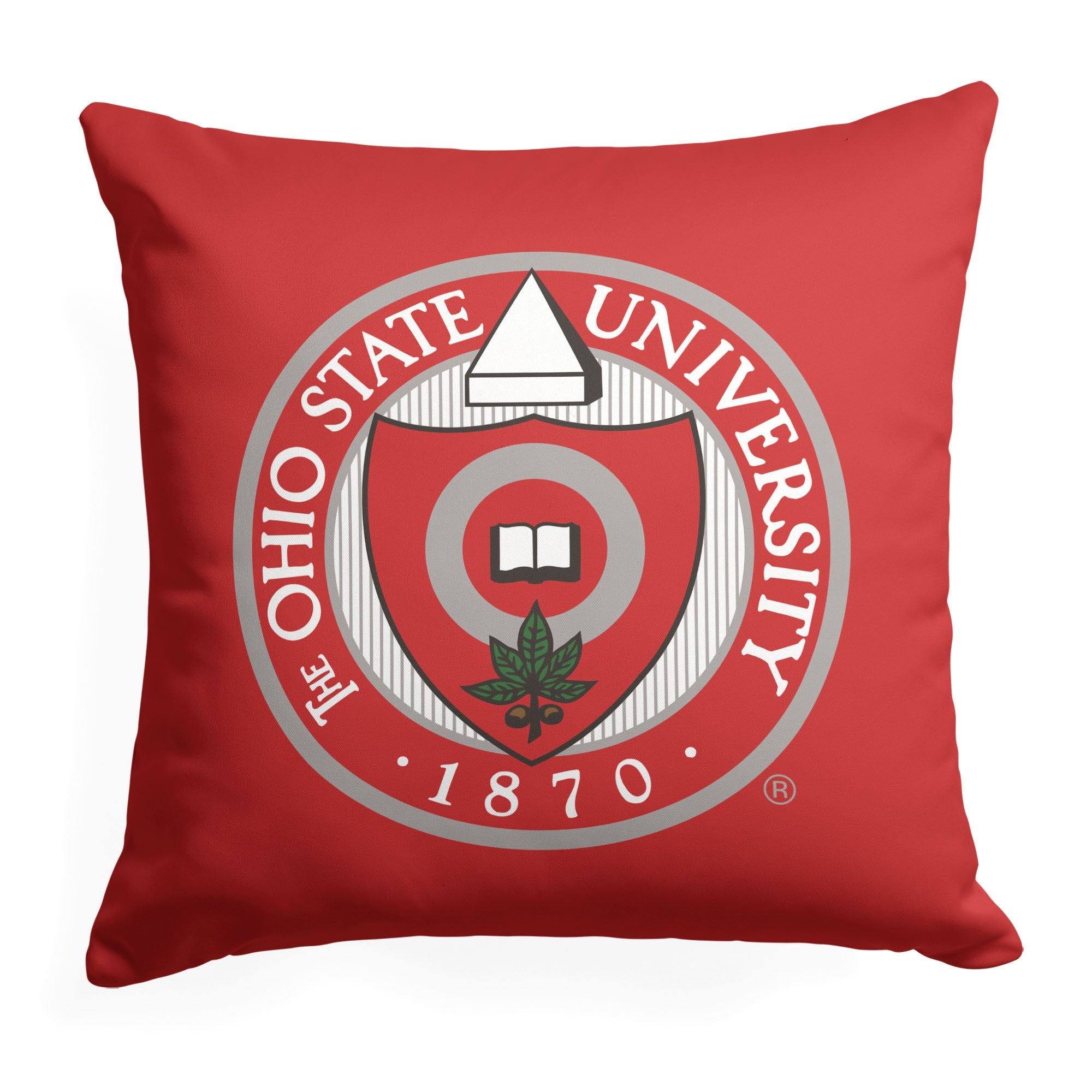 NCAA Ohio State Campus Crawl Throw Pillow 18X18