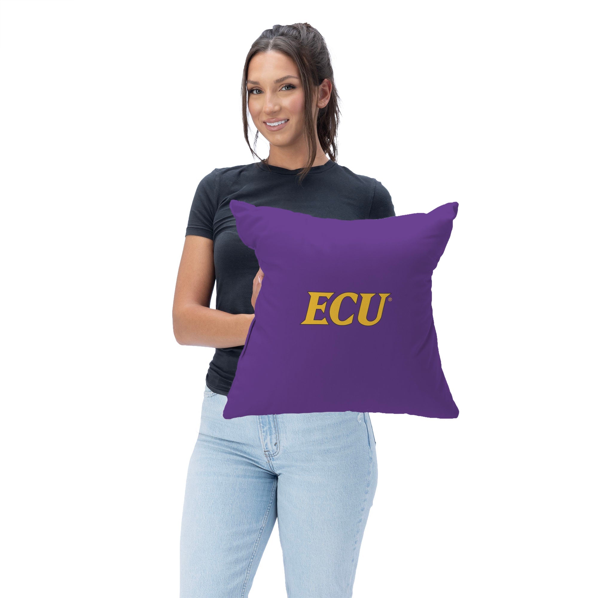 East Carolina Pirates Throw Pillow 18x18 Inches