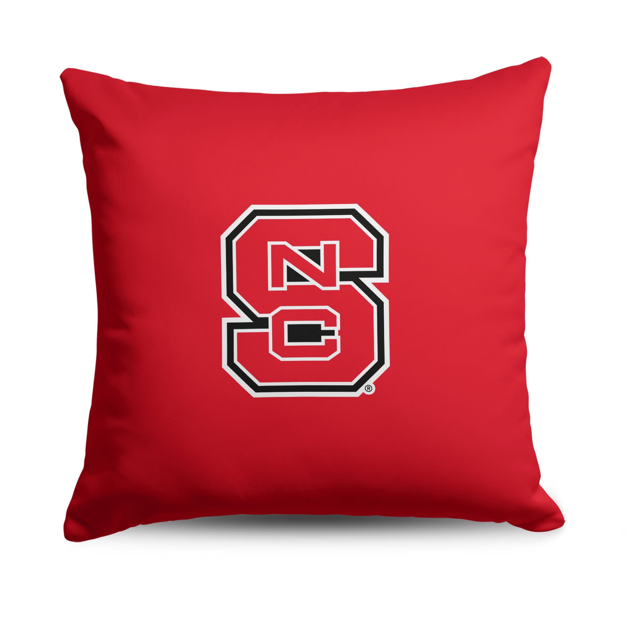 NC State Wolfpack Throw Pillow 18x18 Inches