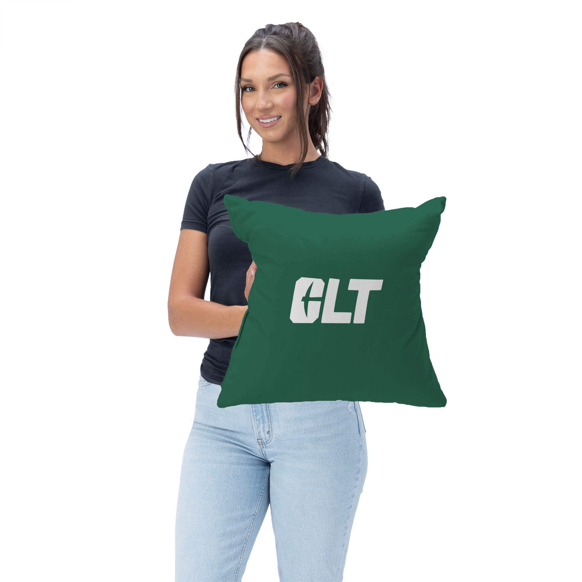 UNC Charlotte 49ers Throw Pillow 18x18