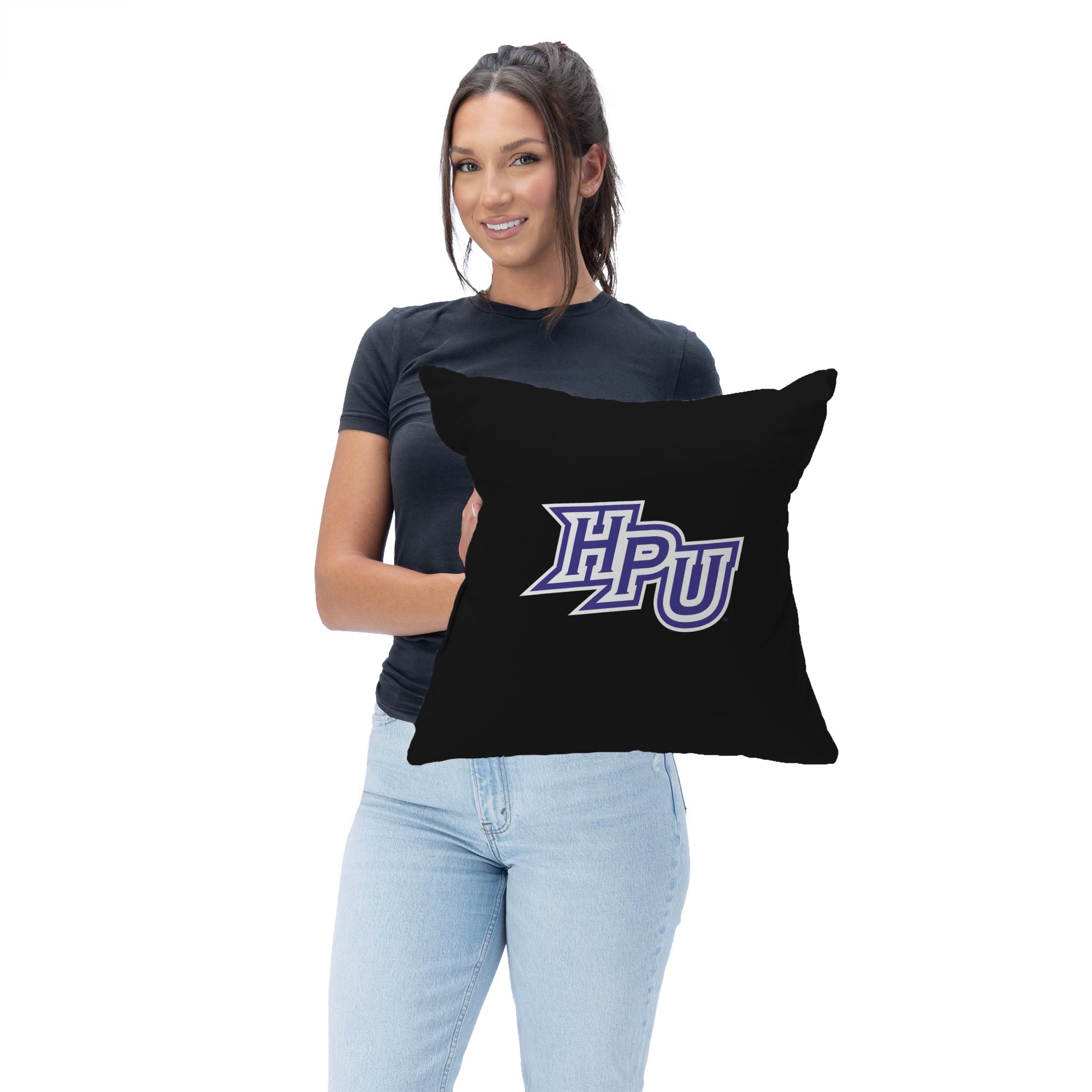 High Point Panthers Throw Pillow 18x18 Inches