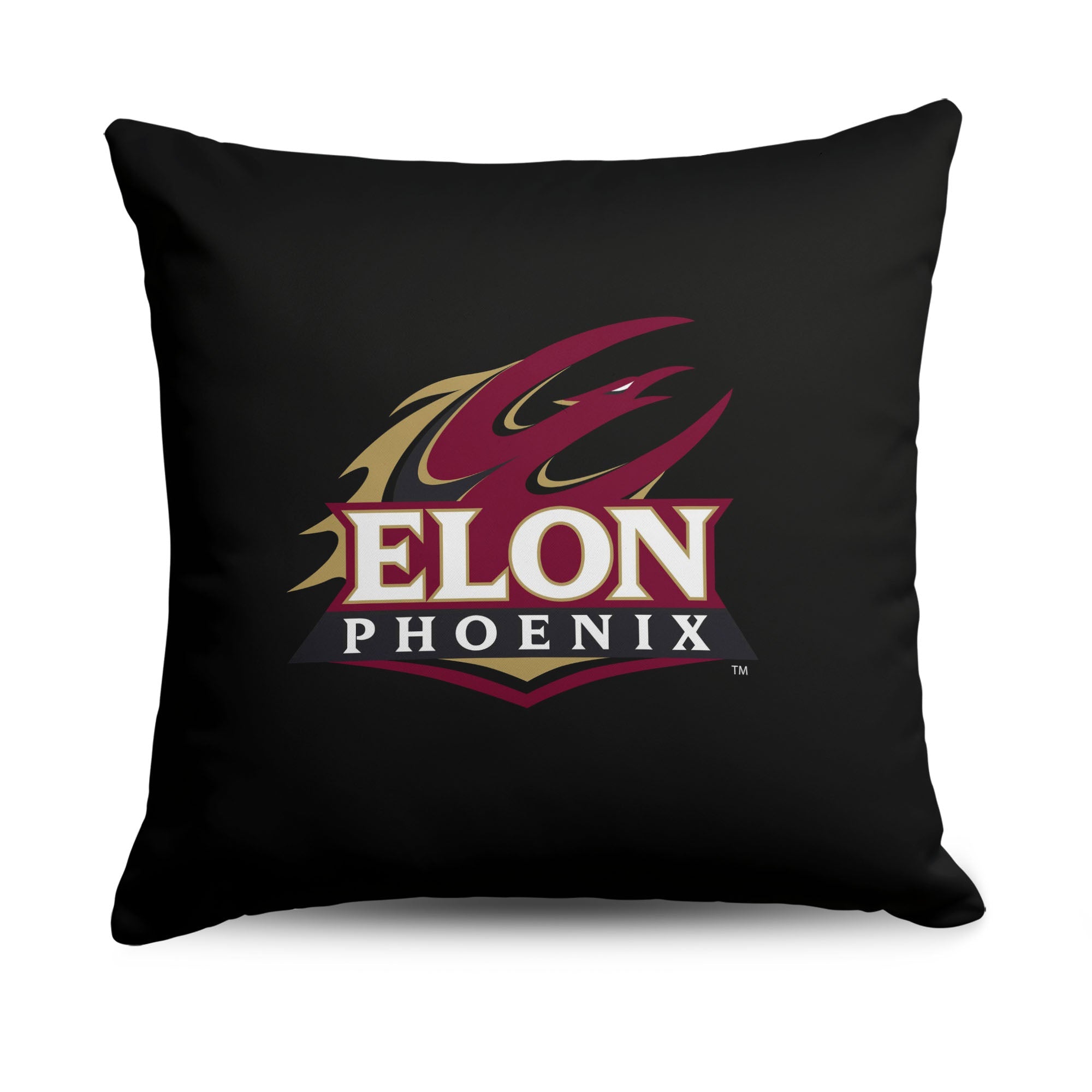 Elon Phoenix Throw Pillow 18x18 Inches