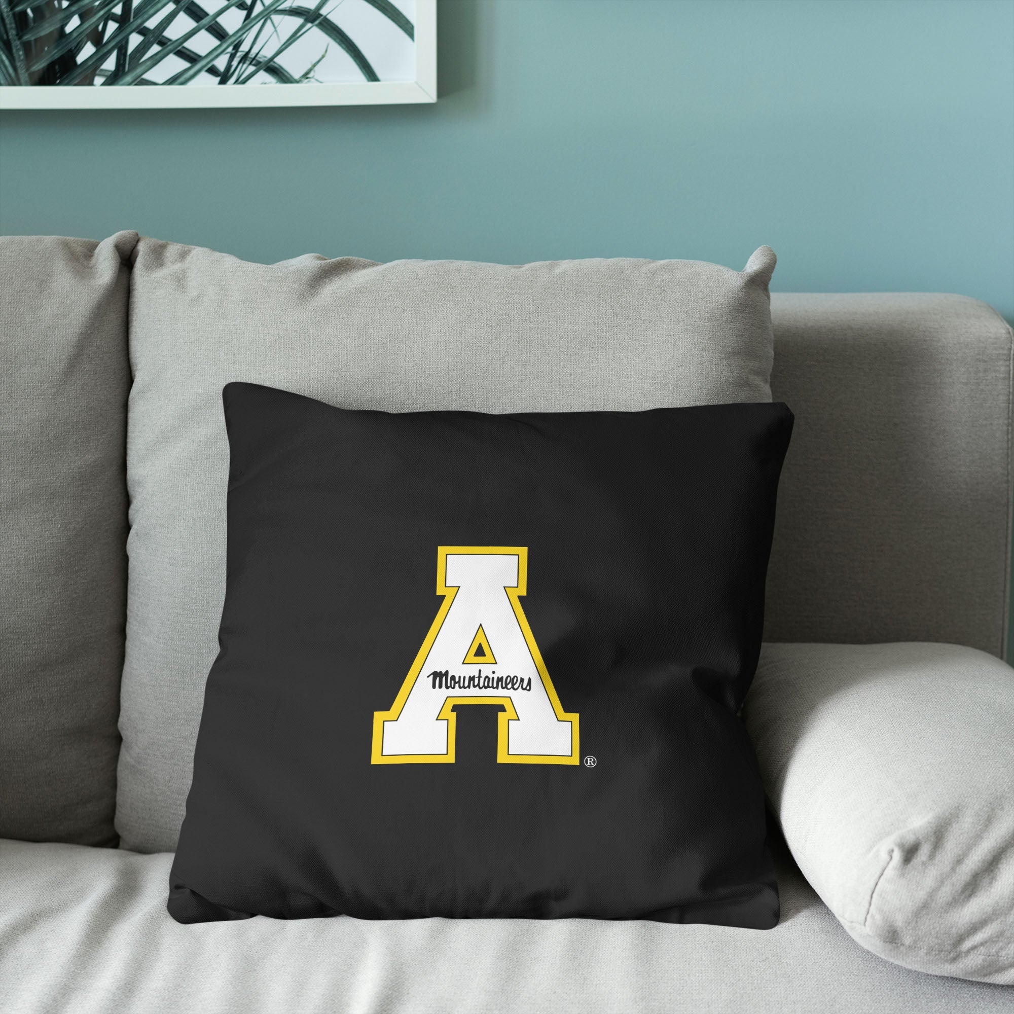 Appalachian State Mountaineers Throw Pillow 18x18 Inches