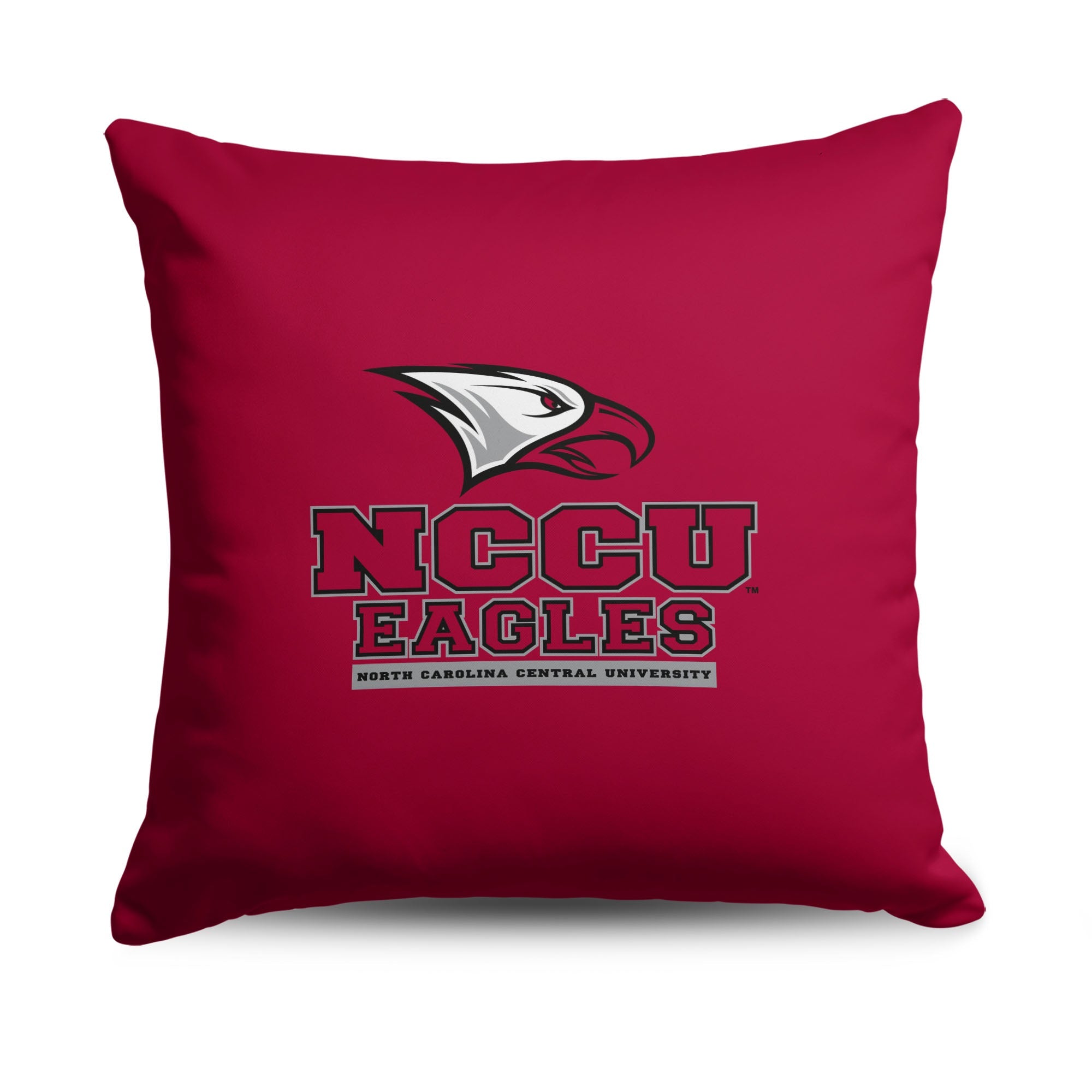 North Carolina Central Eagles Throw Pillow 18x18 Inches