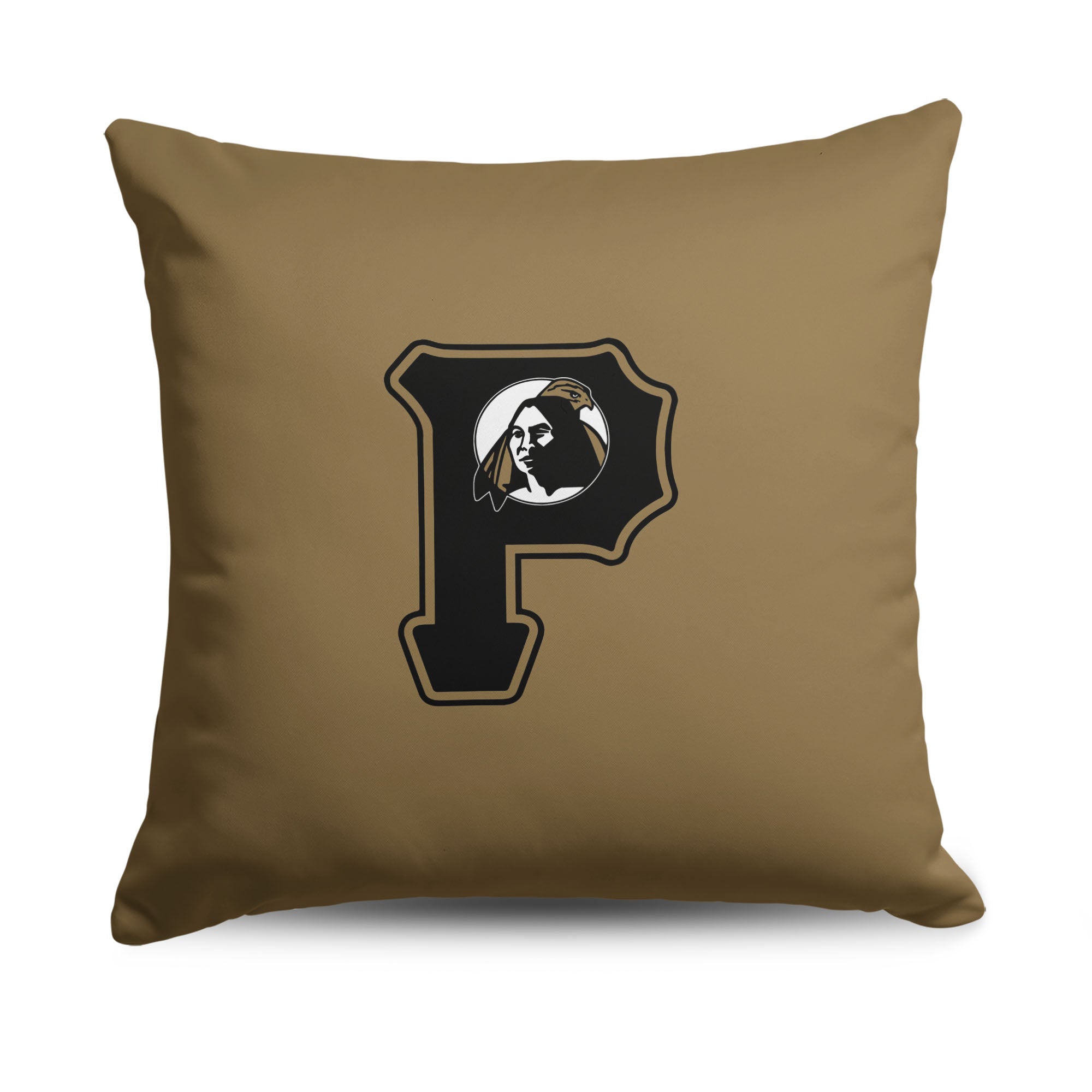 UNC Pembroke Braves Throw Pillow 18x18 Inches