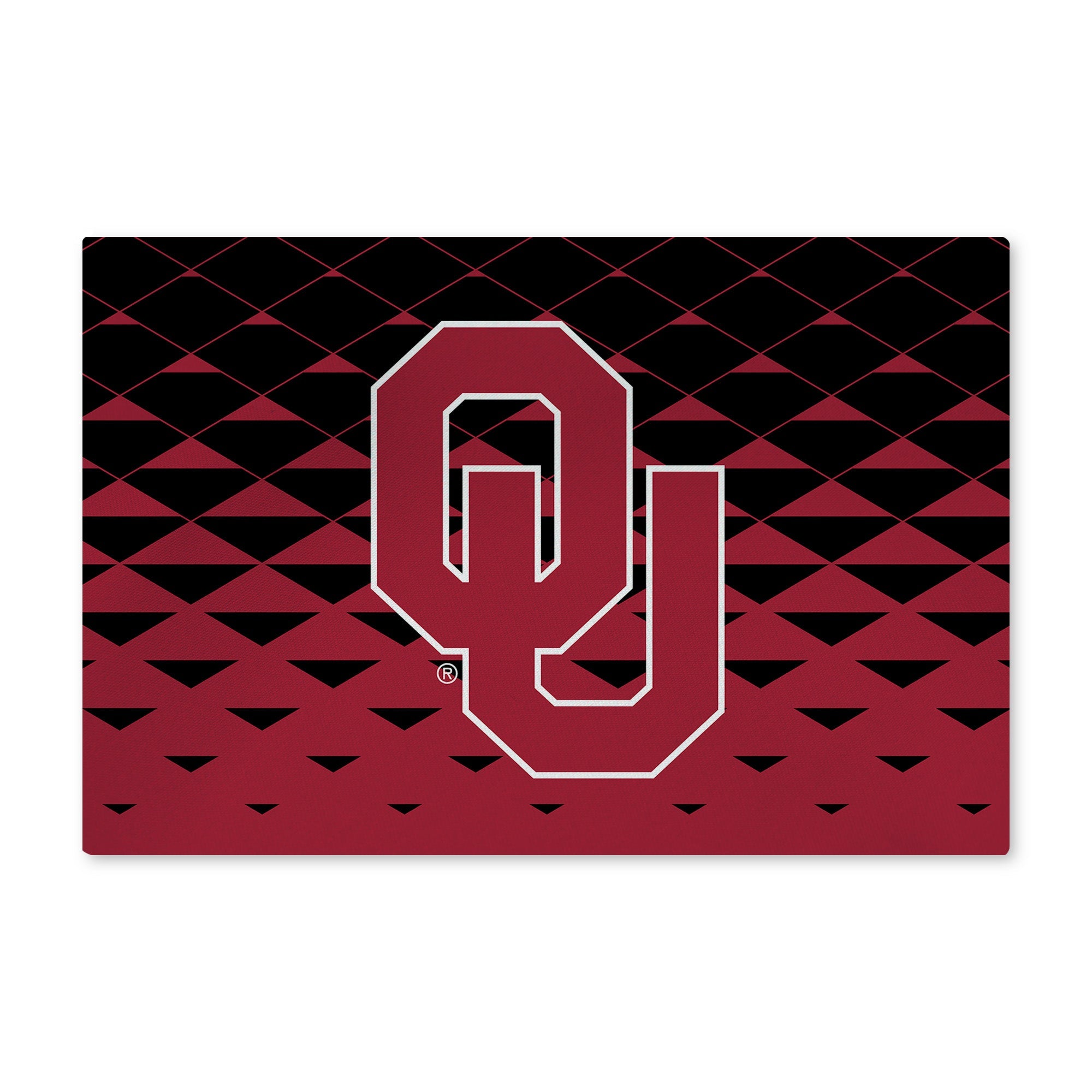 Oklahoma Sooners NCAA Dropzone Washable Rug 20X32 Inches
